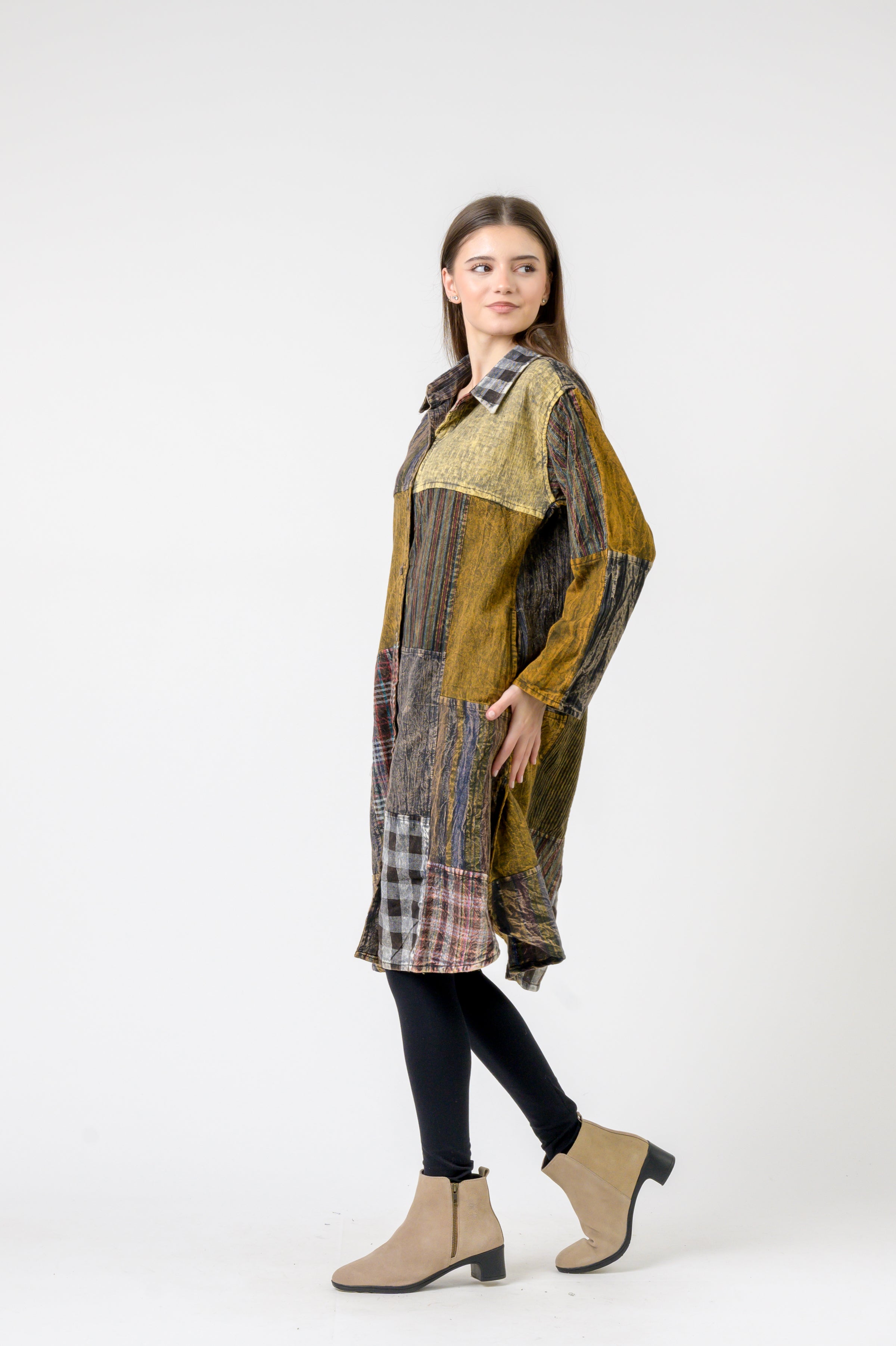 Collared Cotton Full Sleeve Casual Wear