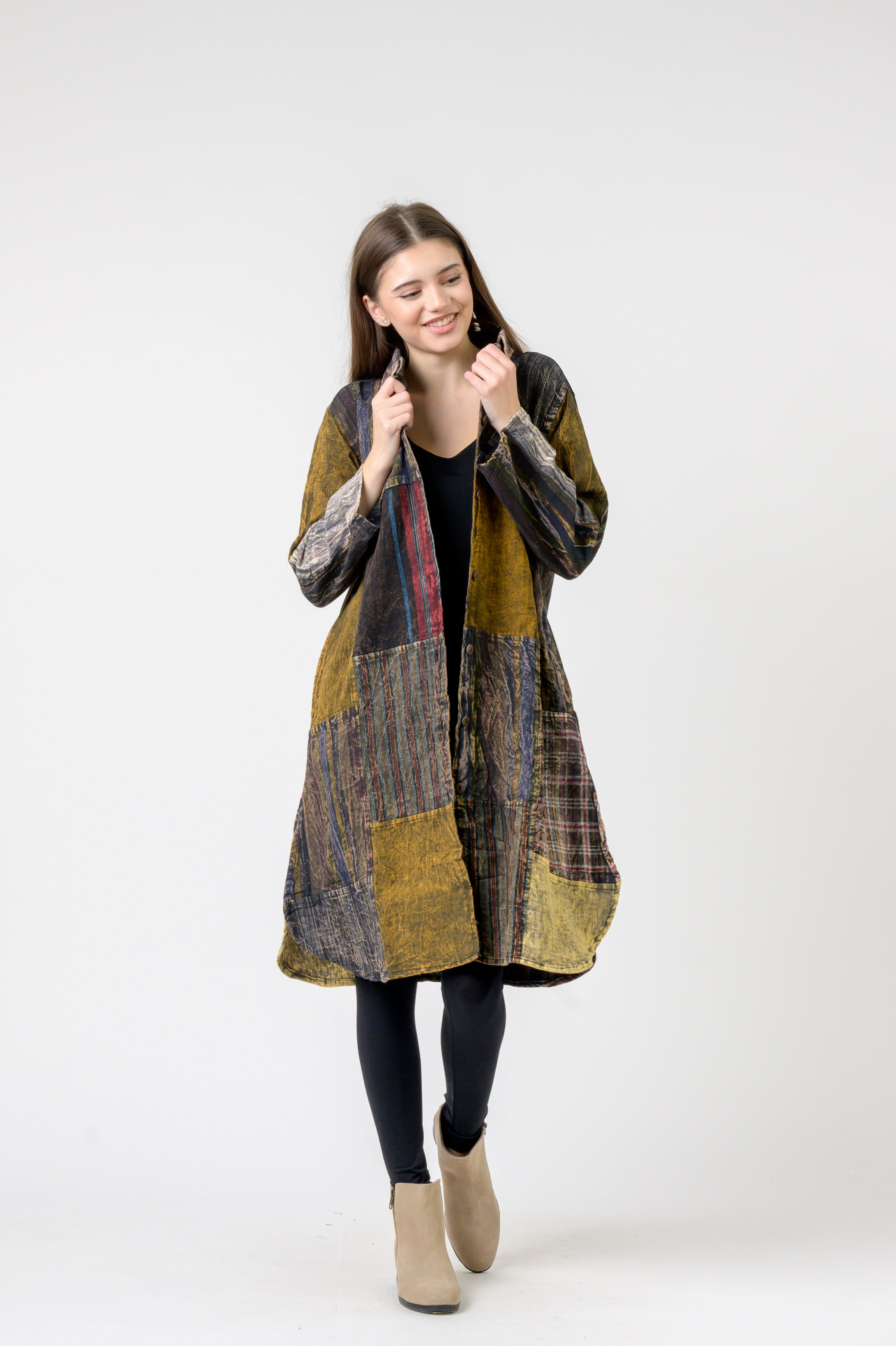 Collared Cotton Full Sleeve Casual Wear