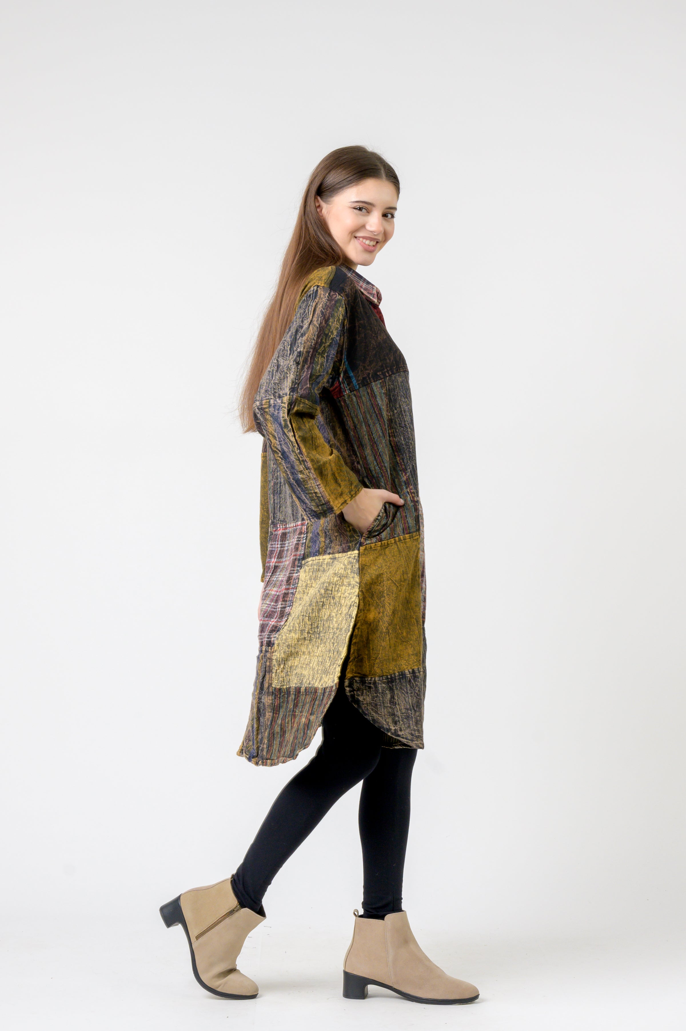 Collared Cotton Full Sleeve Casual Wear