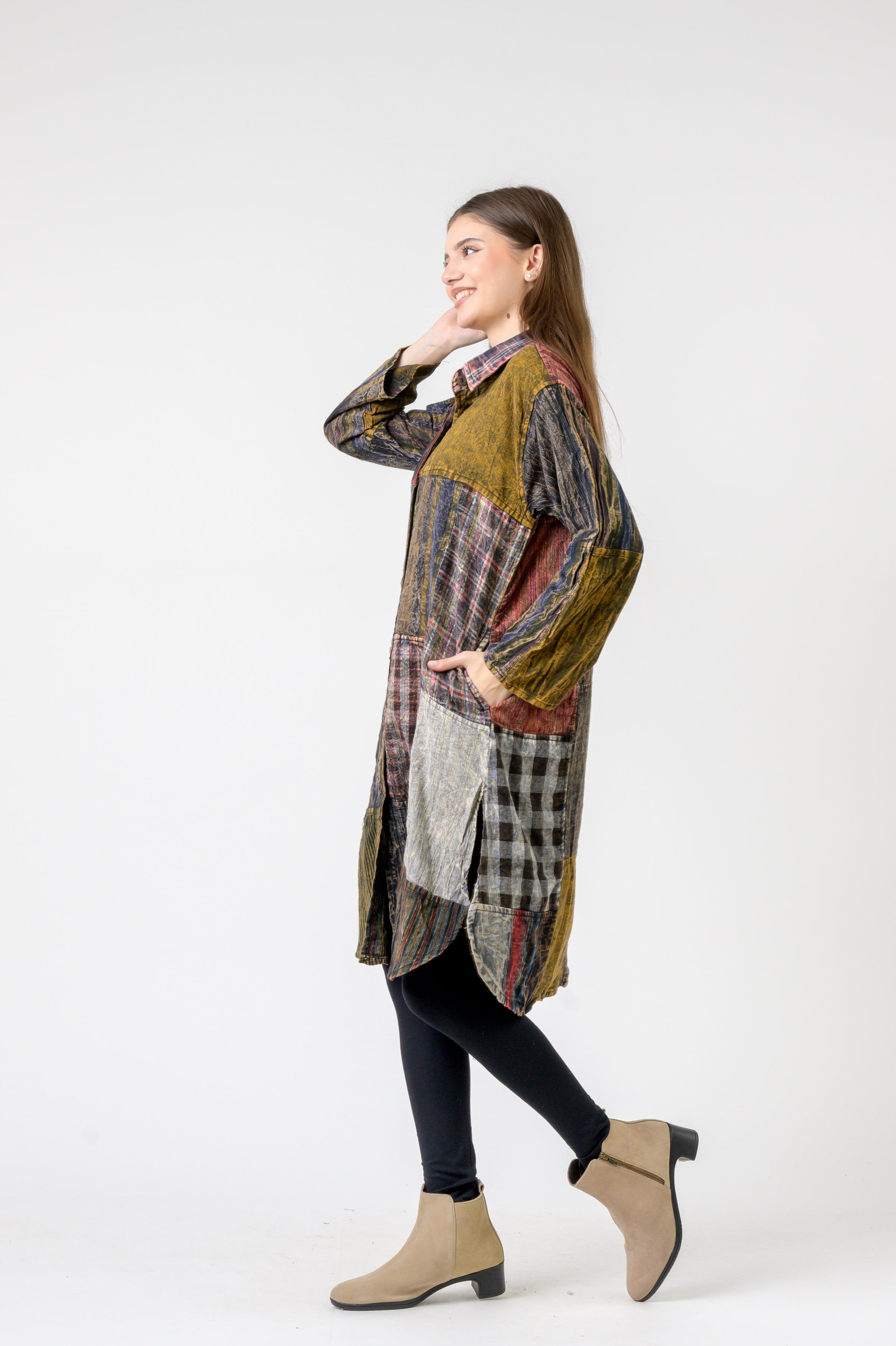 Collared Cotton Full Sleeve Casual Wear