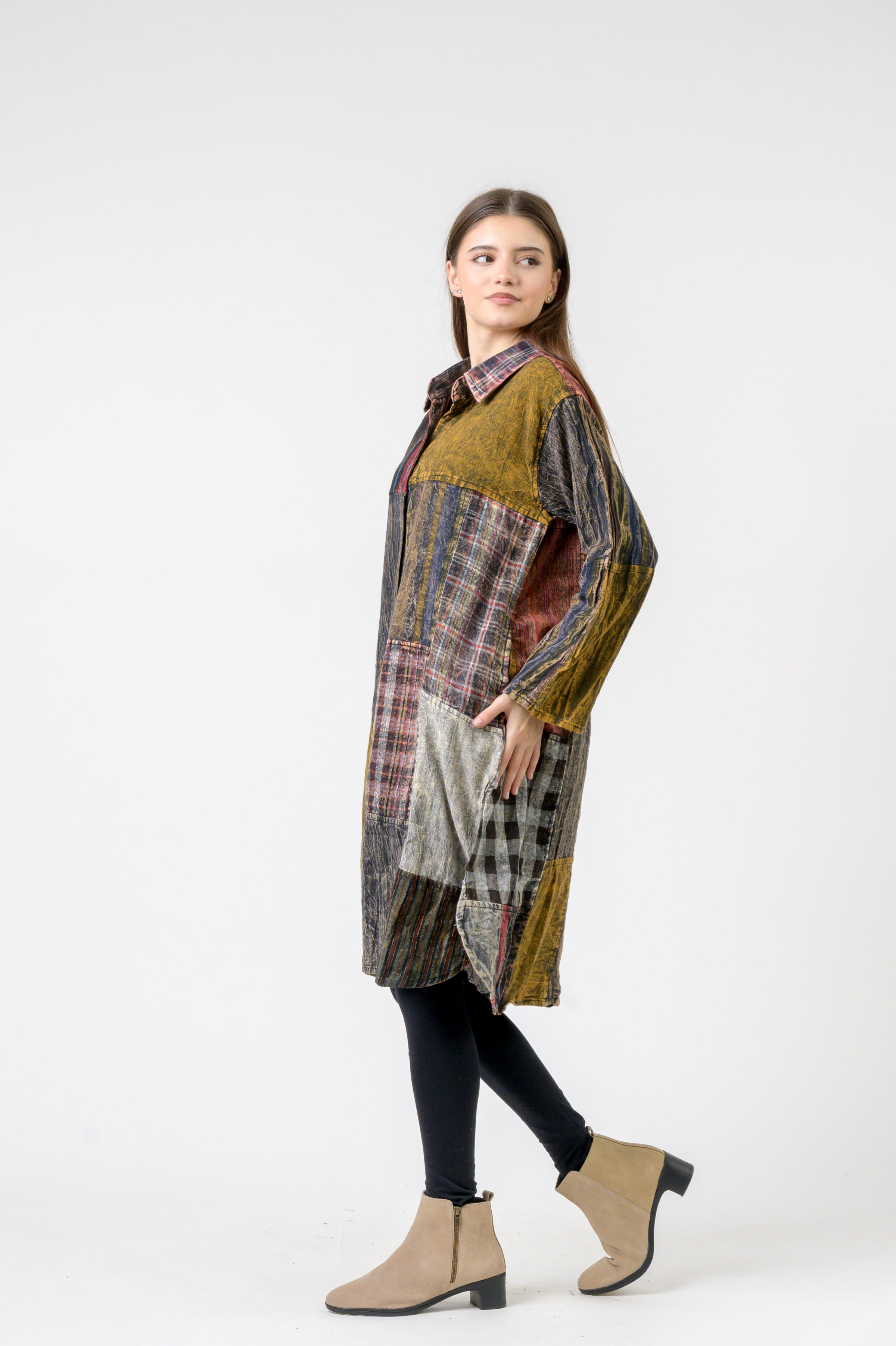 Collared Cotton Full Sleeve Casual Wear