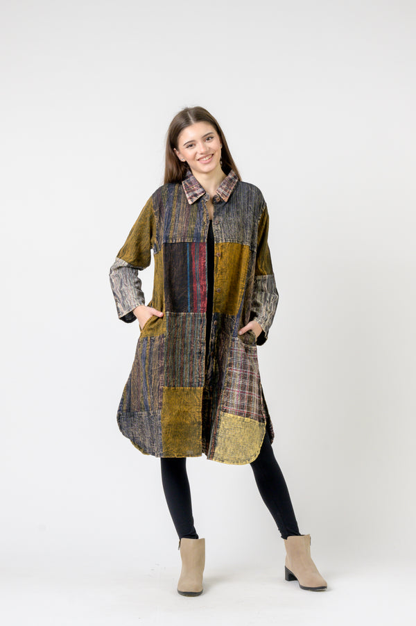 Collared Cotton Full Sleeve Casual Wear