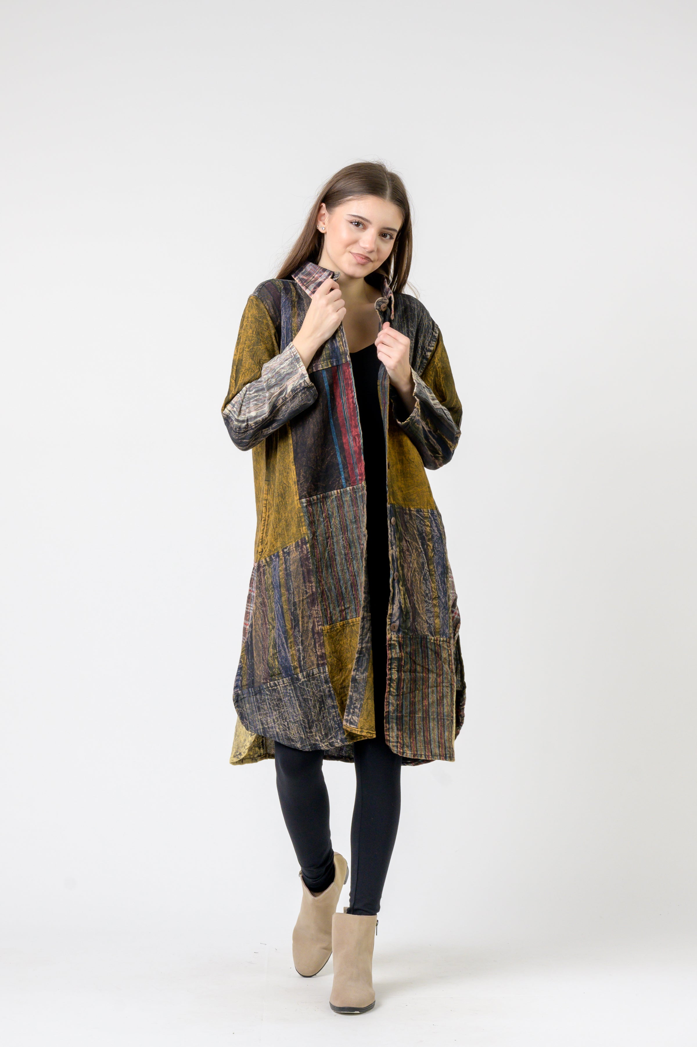 Collared Cotton Full Sleeve Casual Wear