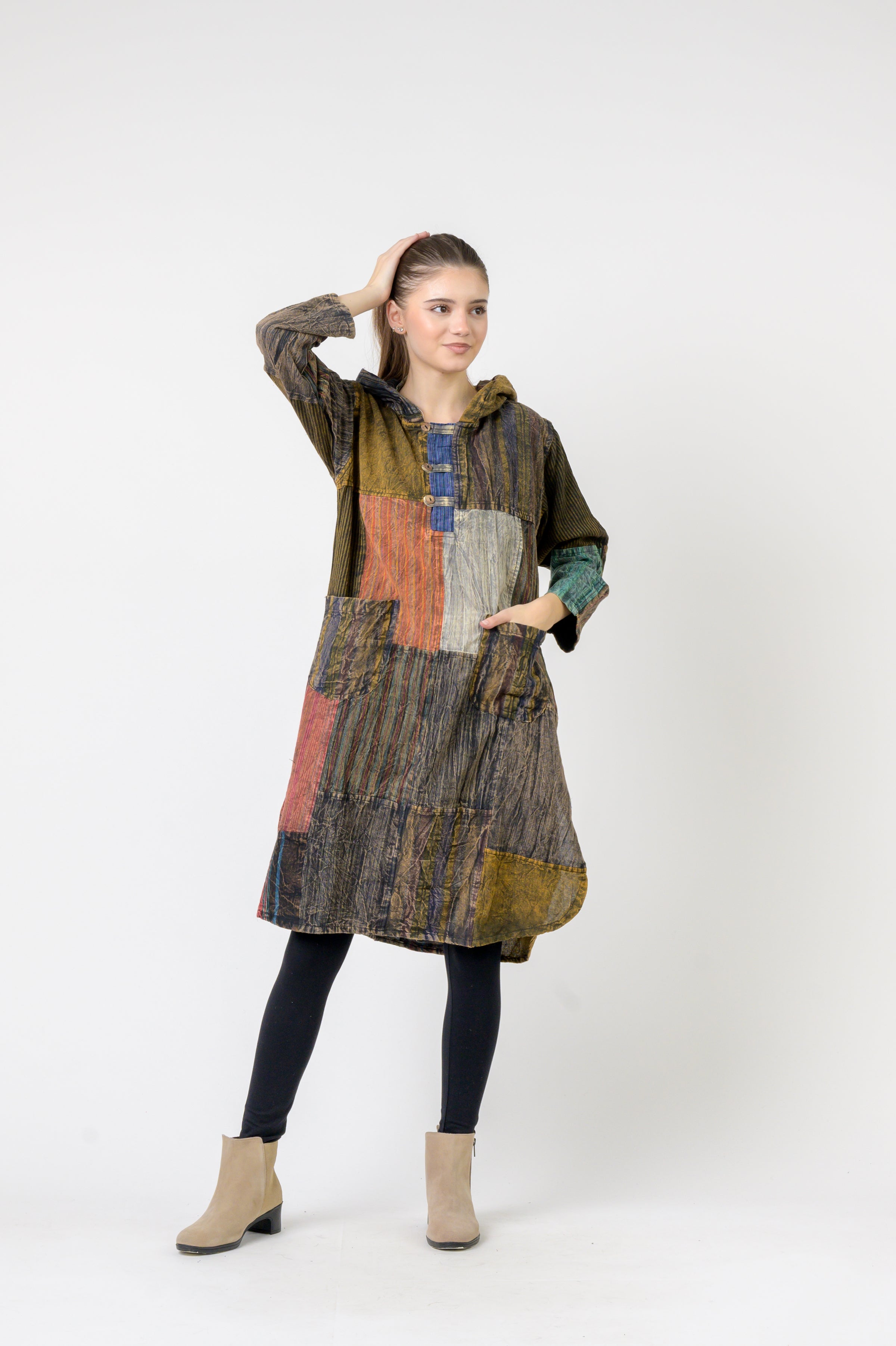 Hooded Cotton Full Sleeve Casual Wear