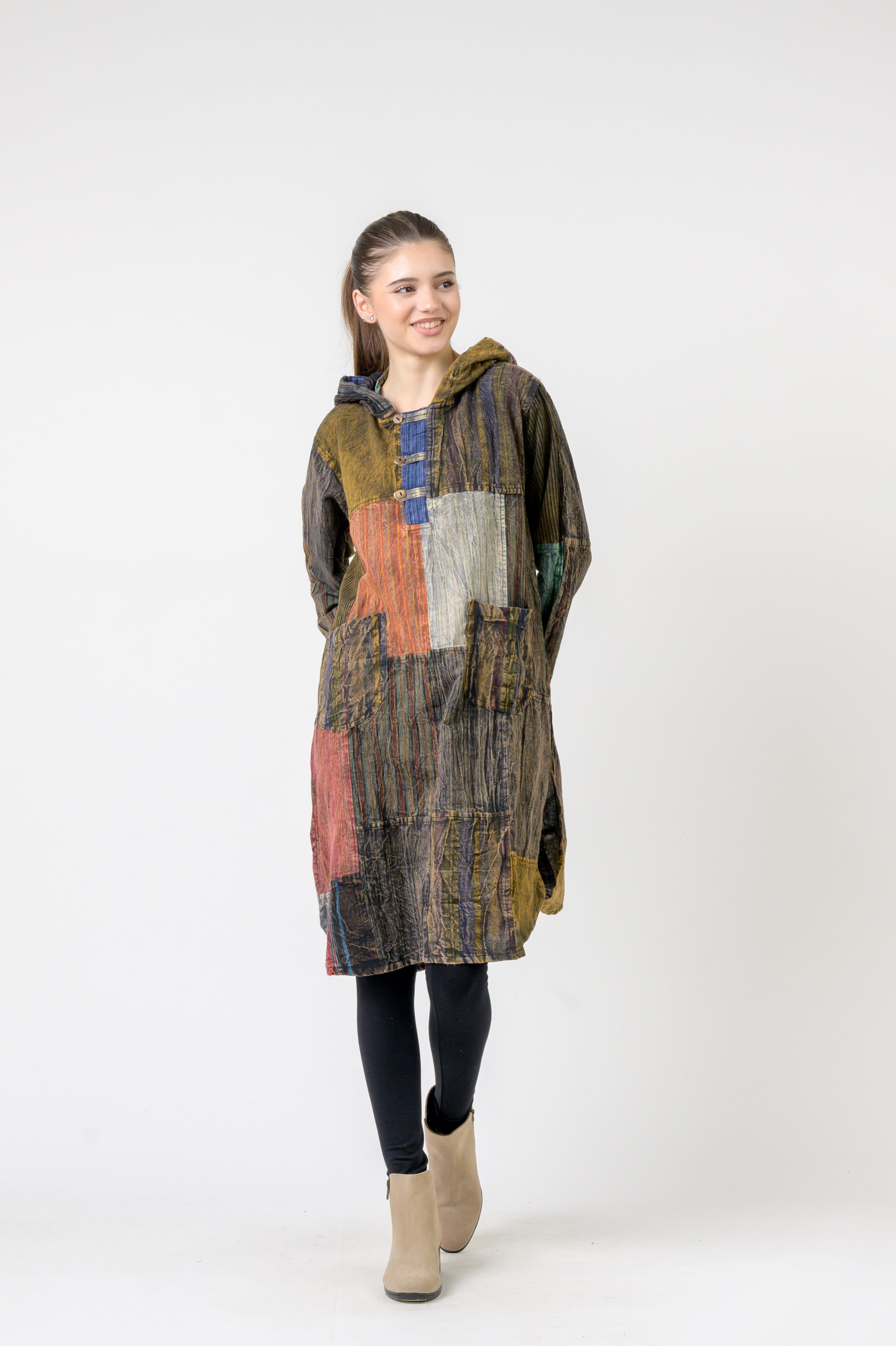 Hooded Cotton Full Sleeve Casual Wear