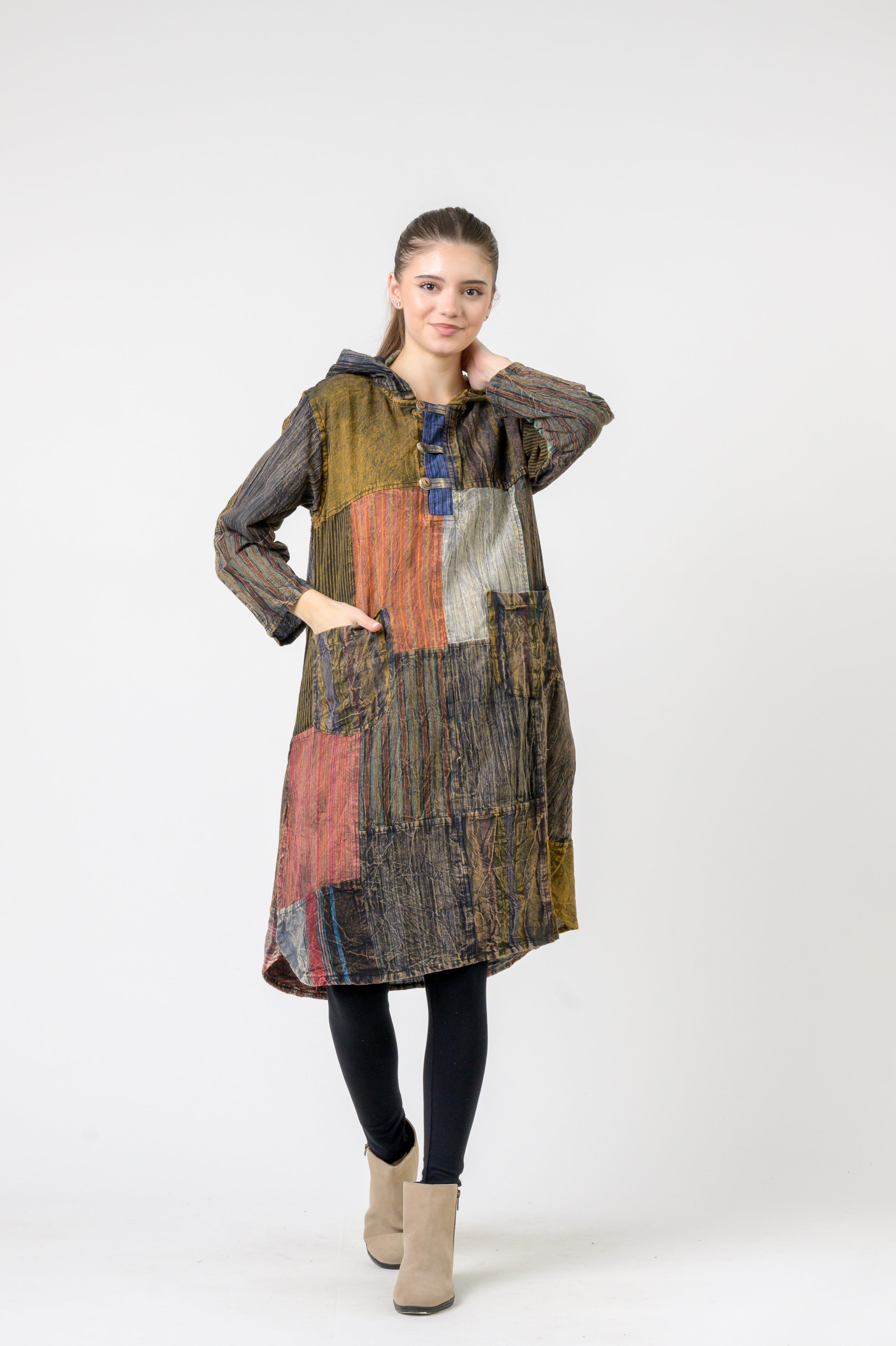 Hooded Cotton Full Sleeve Casual Wear