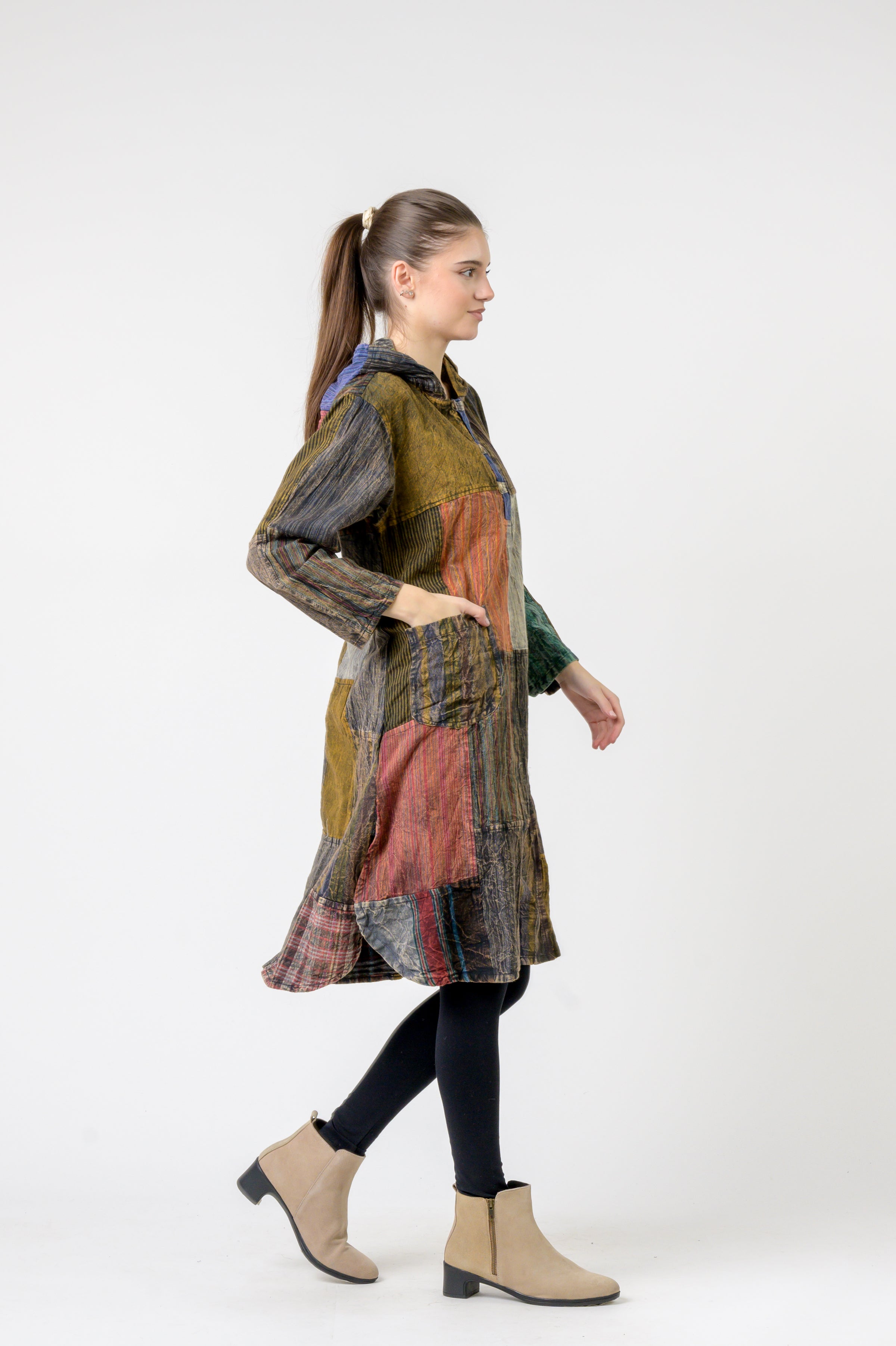 Hooded Cotton Full Sleeve Casual Wear