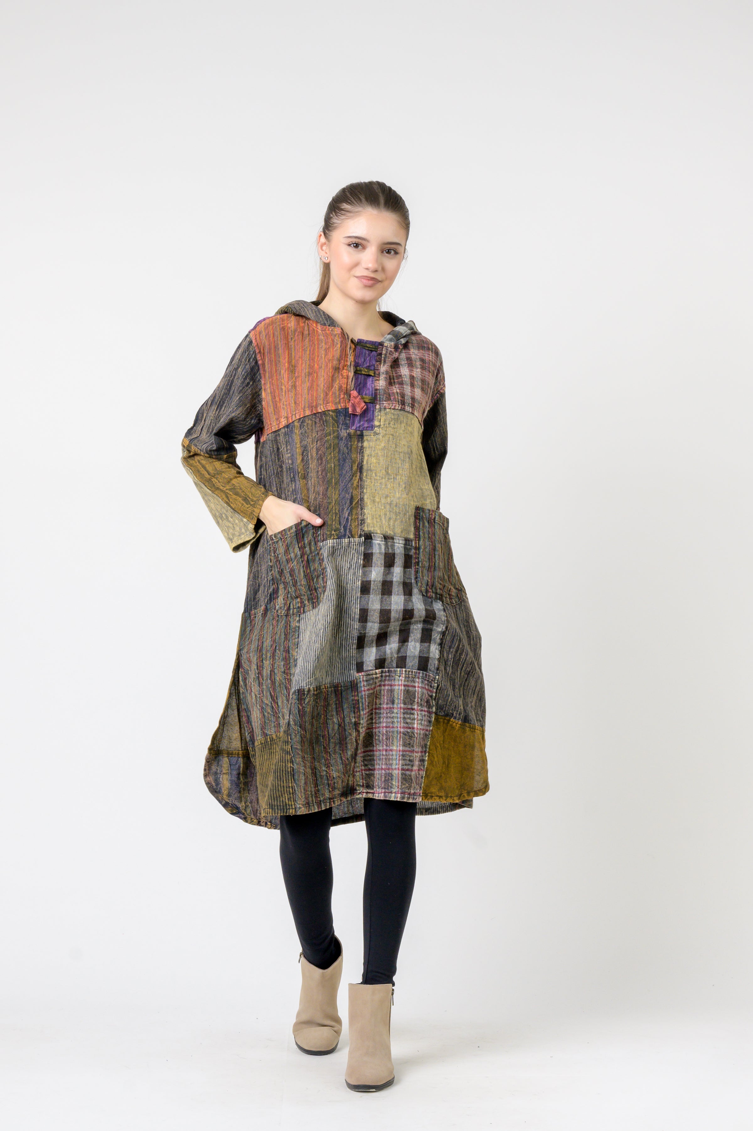 Hooded Cotton Full Sleeve Casual Wear