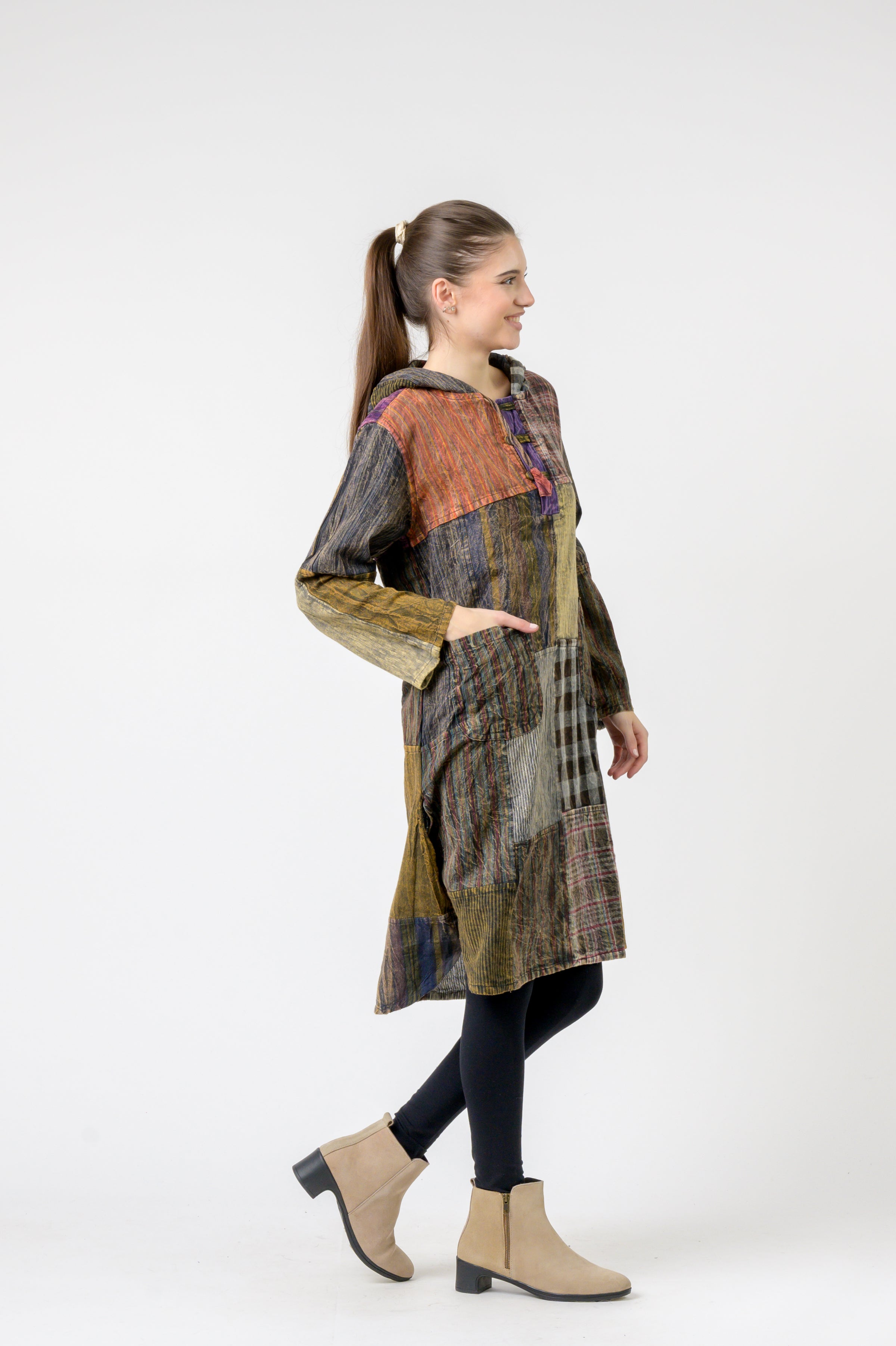 Hooded Cotton Full Sleeve Casual Wear