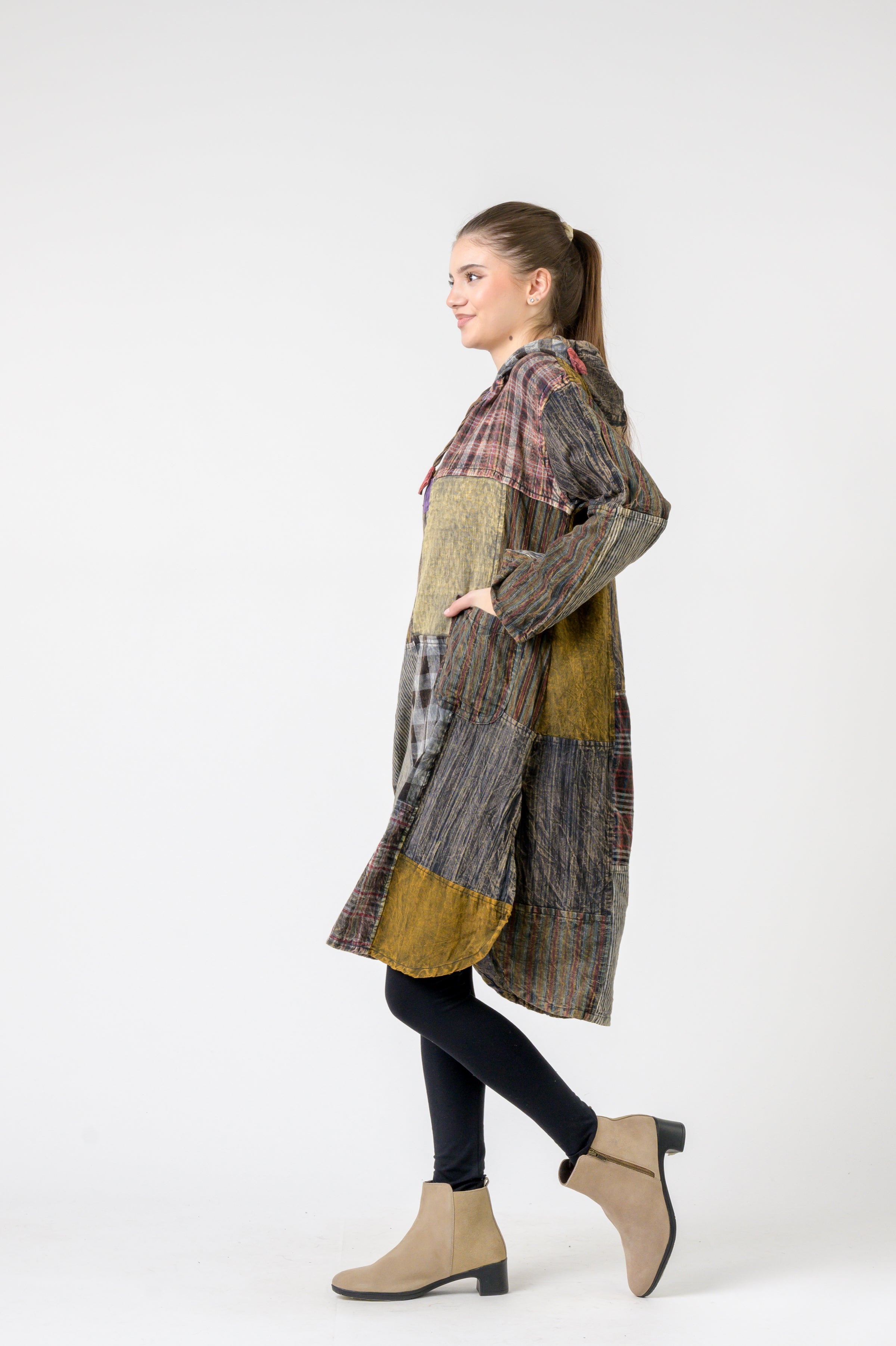 Hooded Cotton Full Sleeve Casual Wear