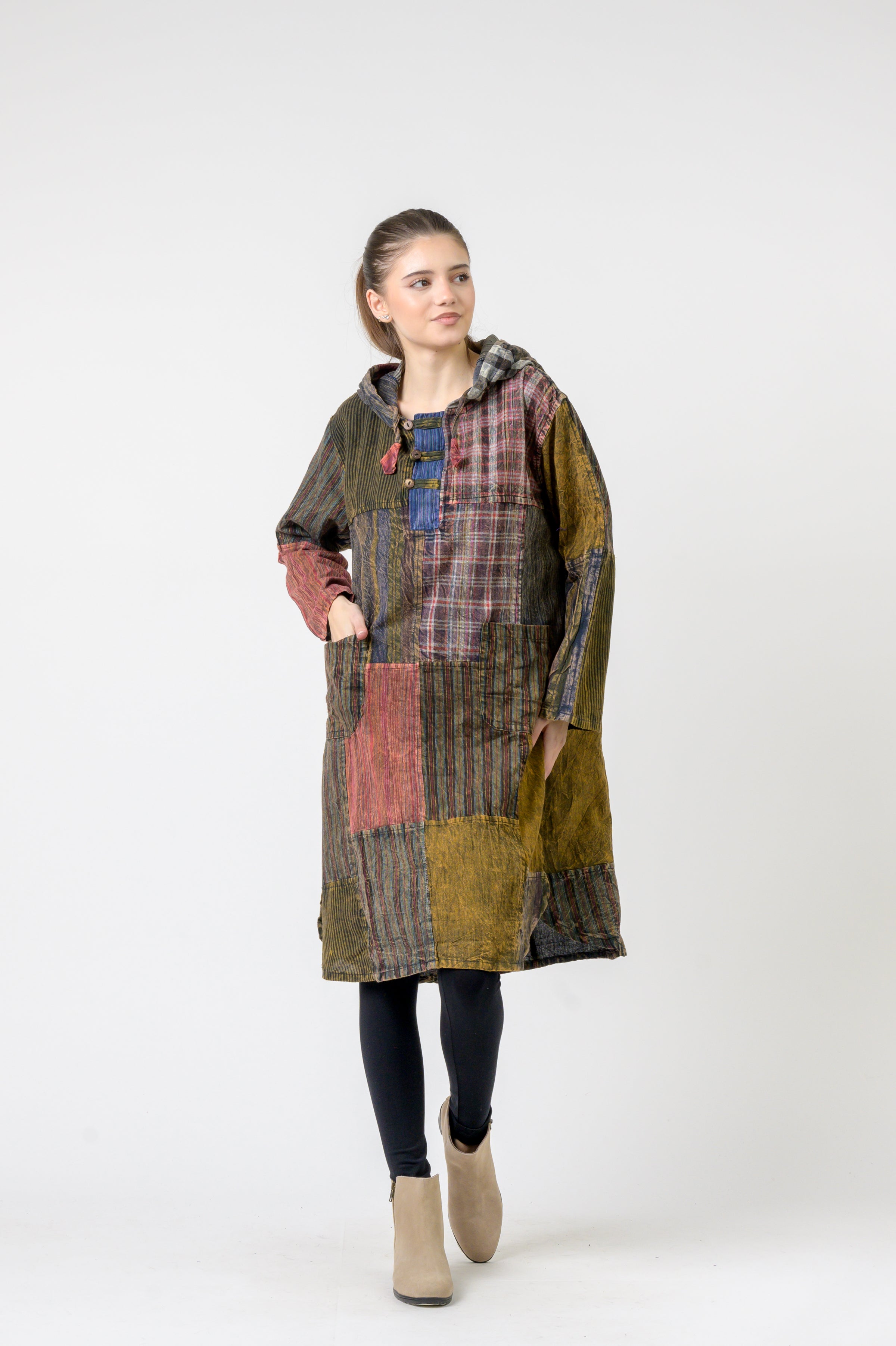 Hooded Cotton Full Sleeve Casual Wear