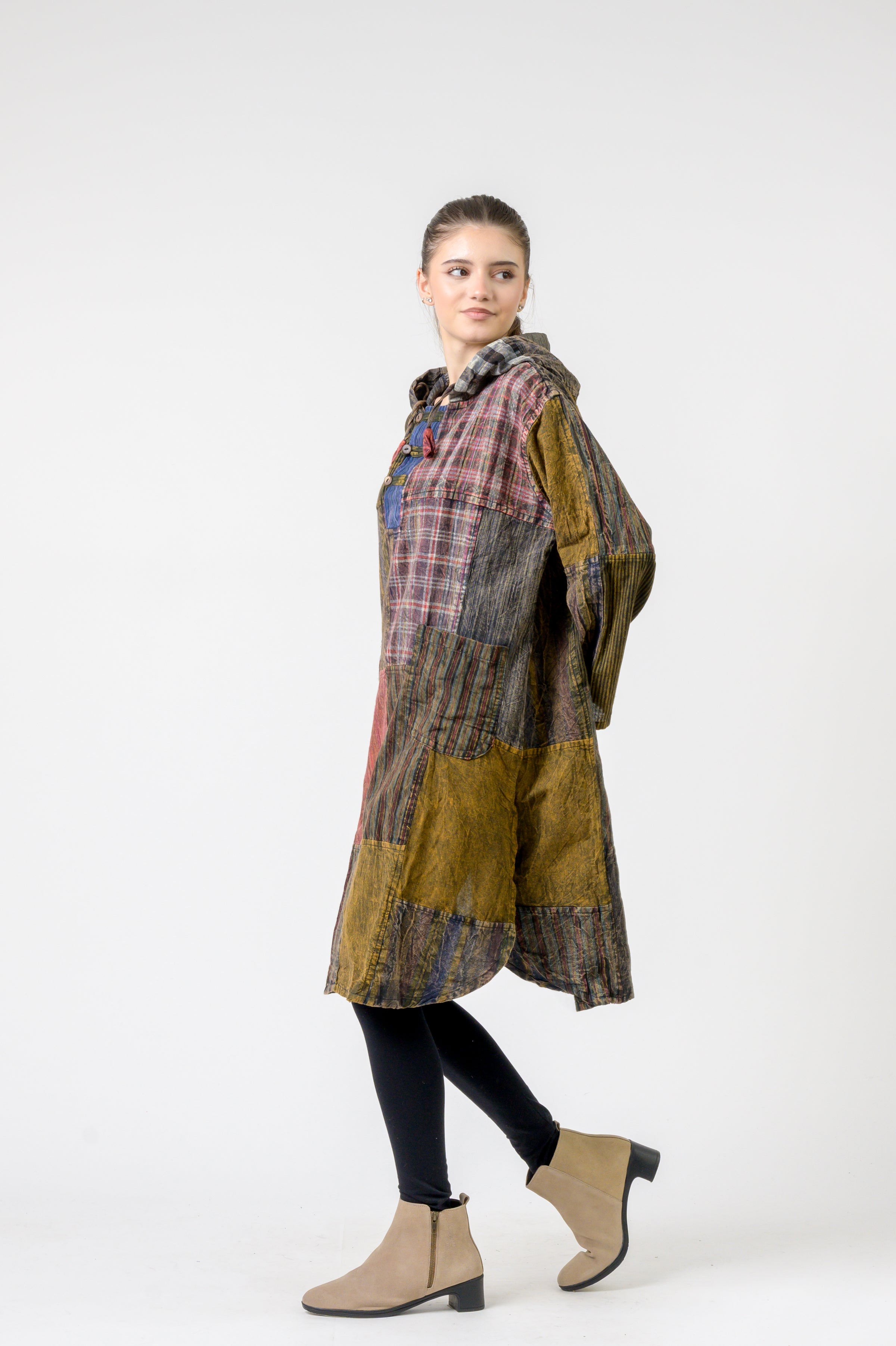 Hooded Cotton Full Sleeve Casual Wear