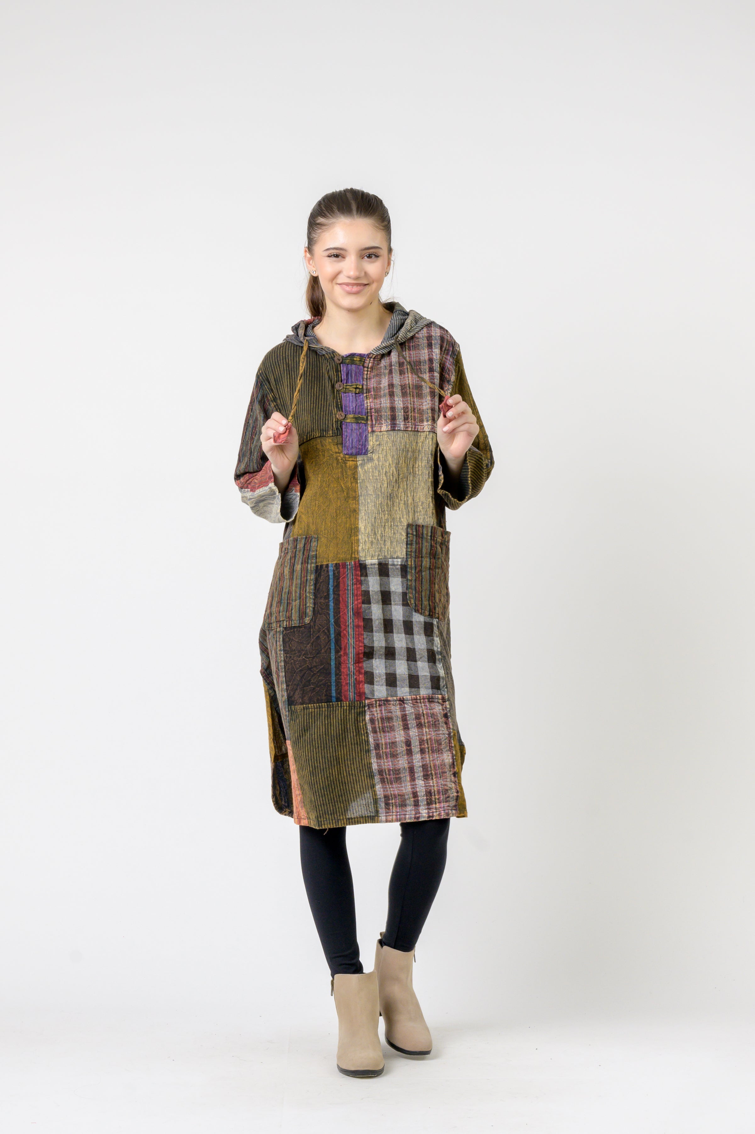 Hooded Cotton Full Sleeve Casual Wear