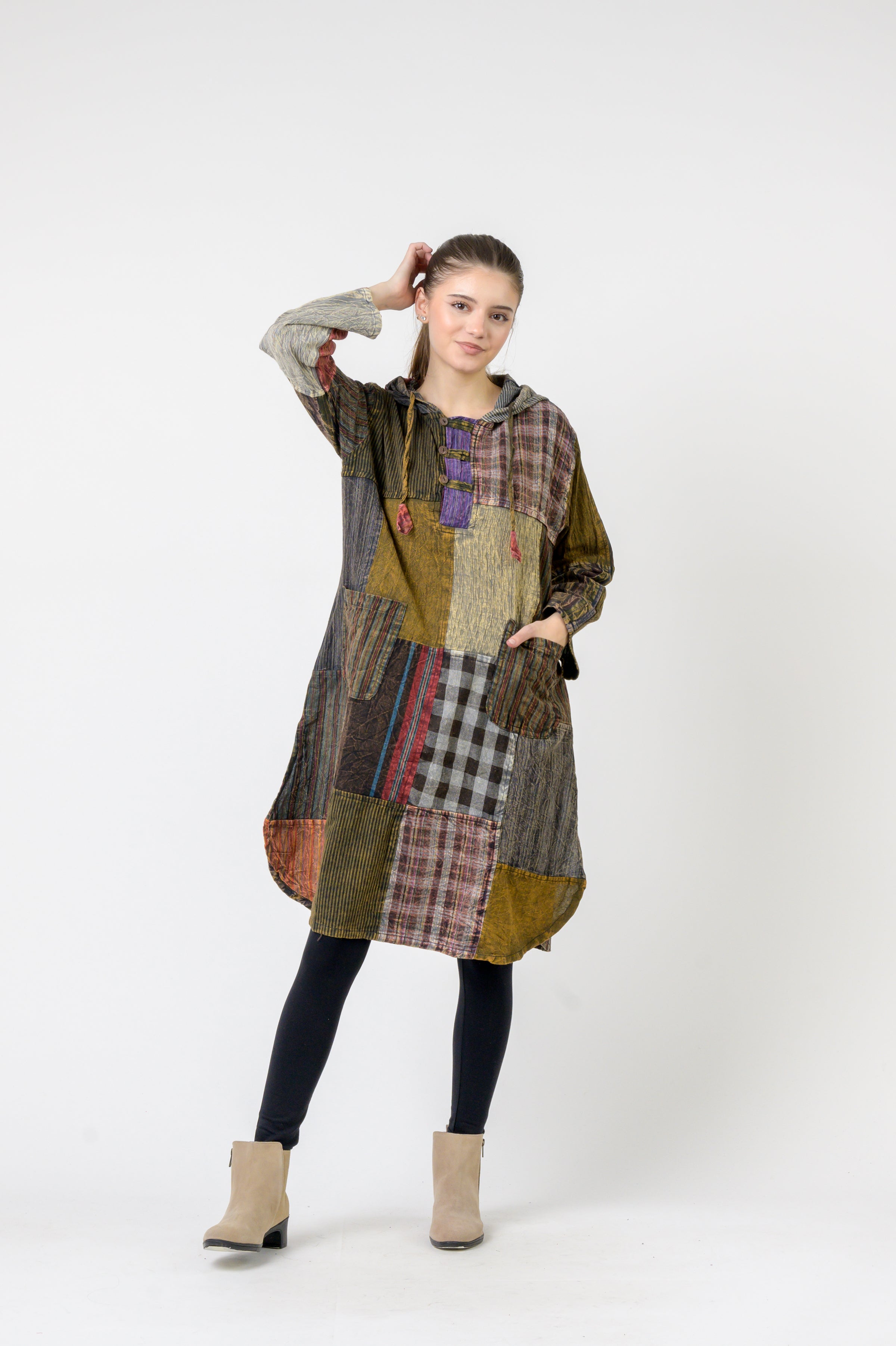 Hooded Cotton Full Sleeve Casual Wear