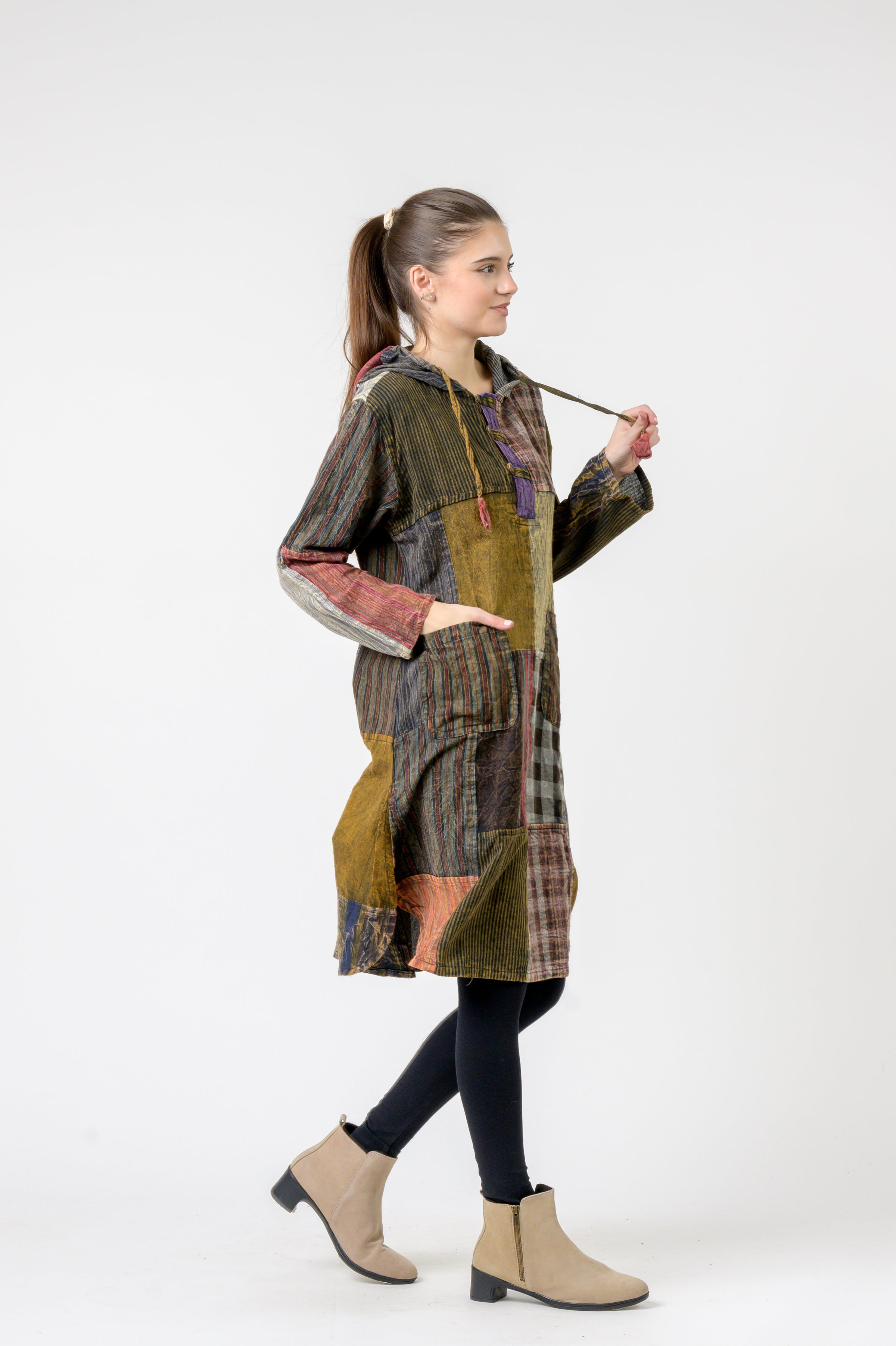 Hooded Cotton Full Sleeve Casual Wear