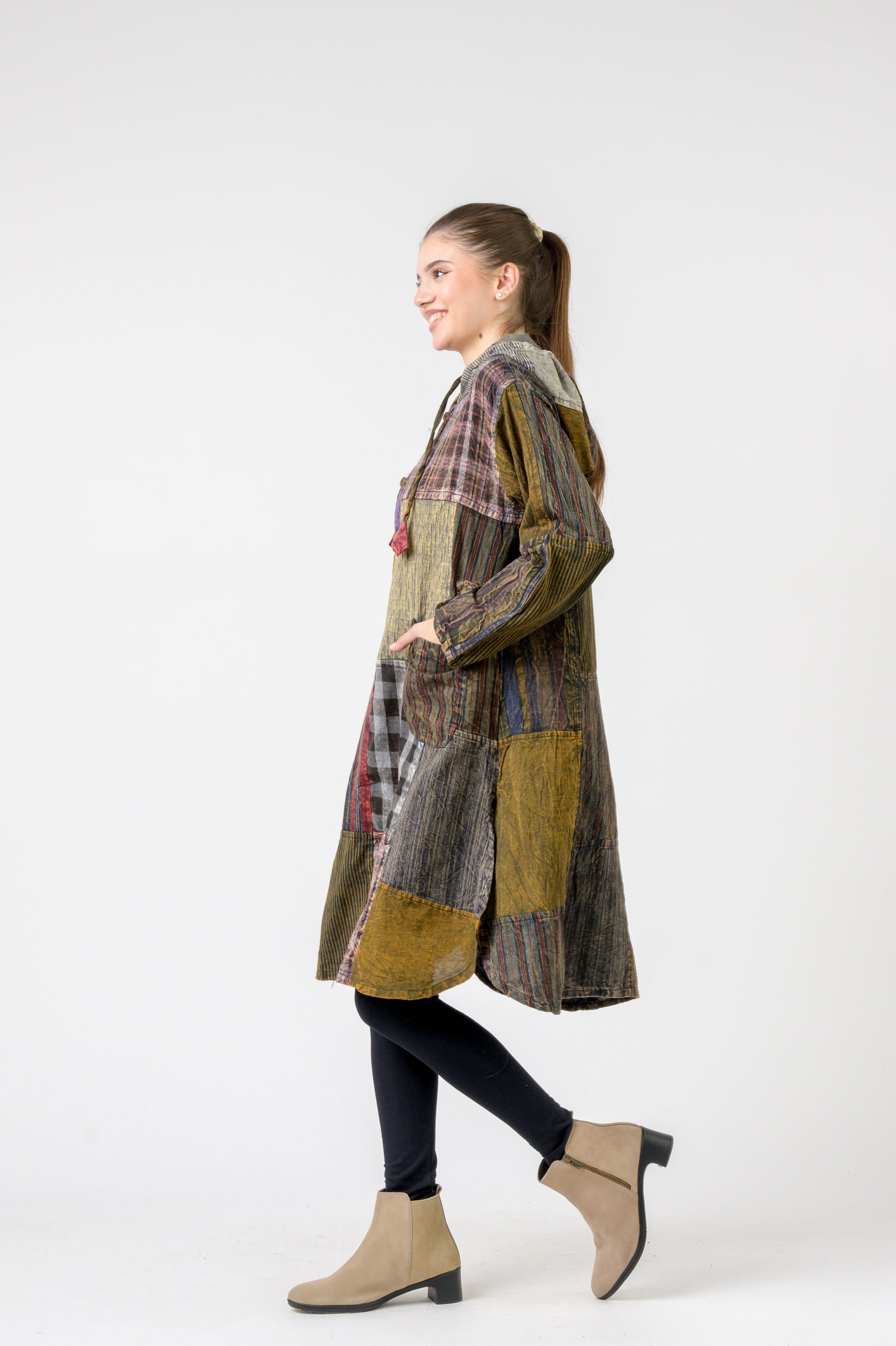 Hooded Cotton Full Sleeve Casual Wear