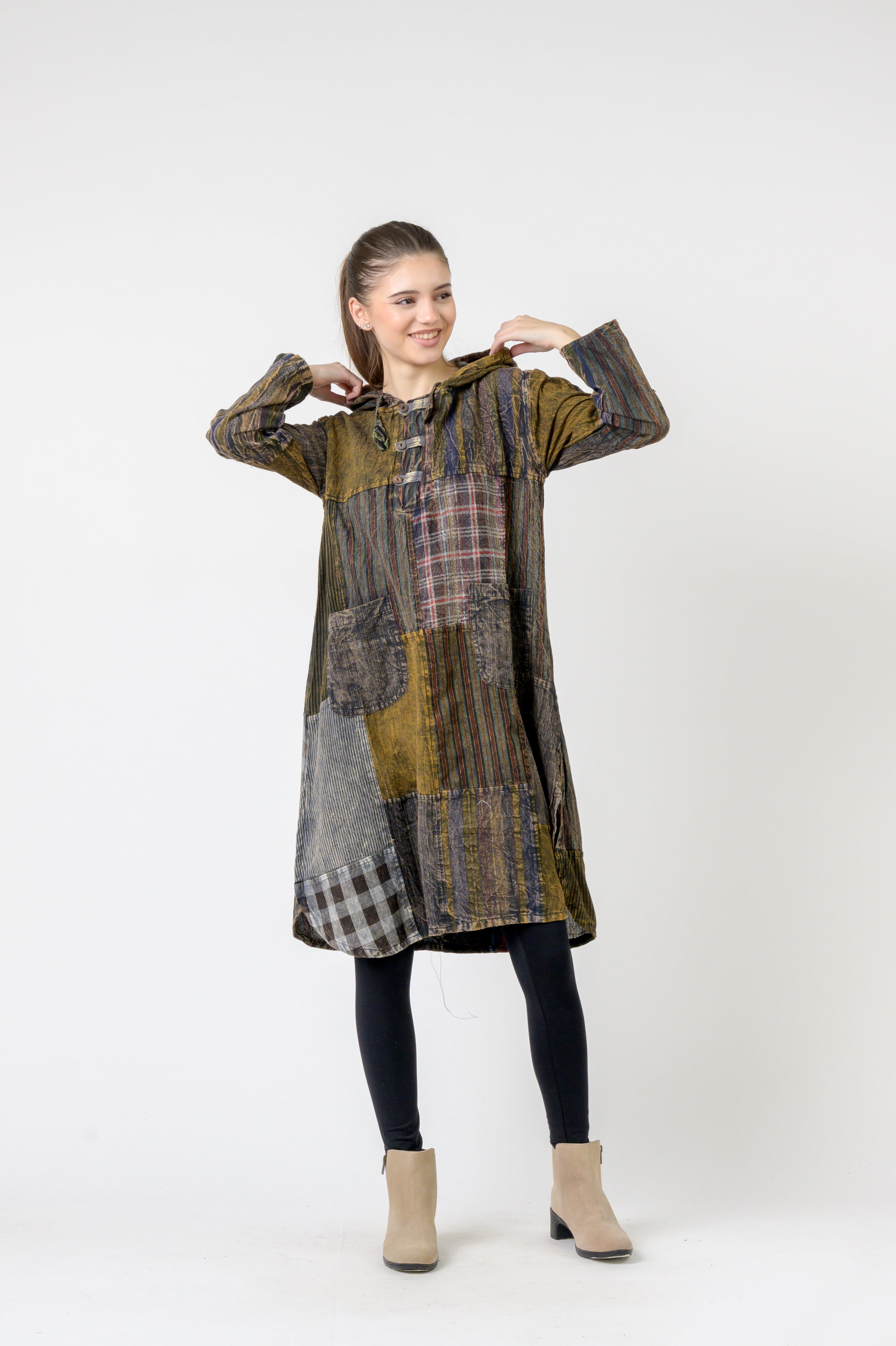 Hooded Cotton Full Sleeve Casual Wear