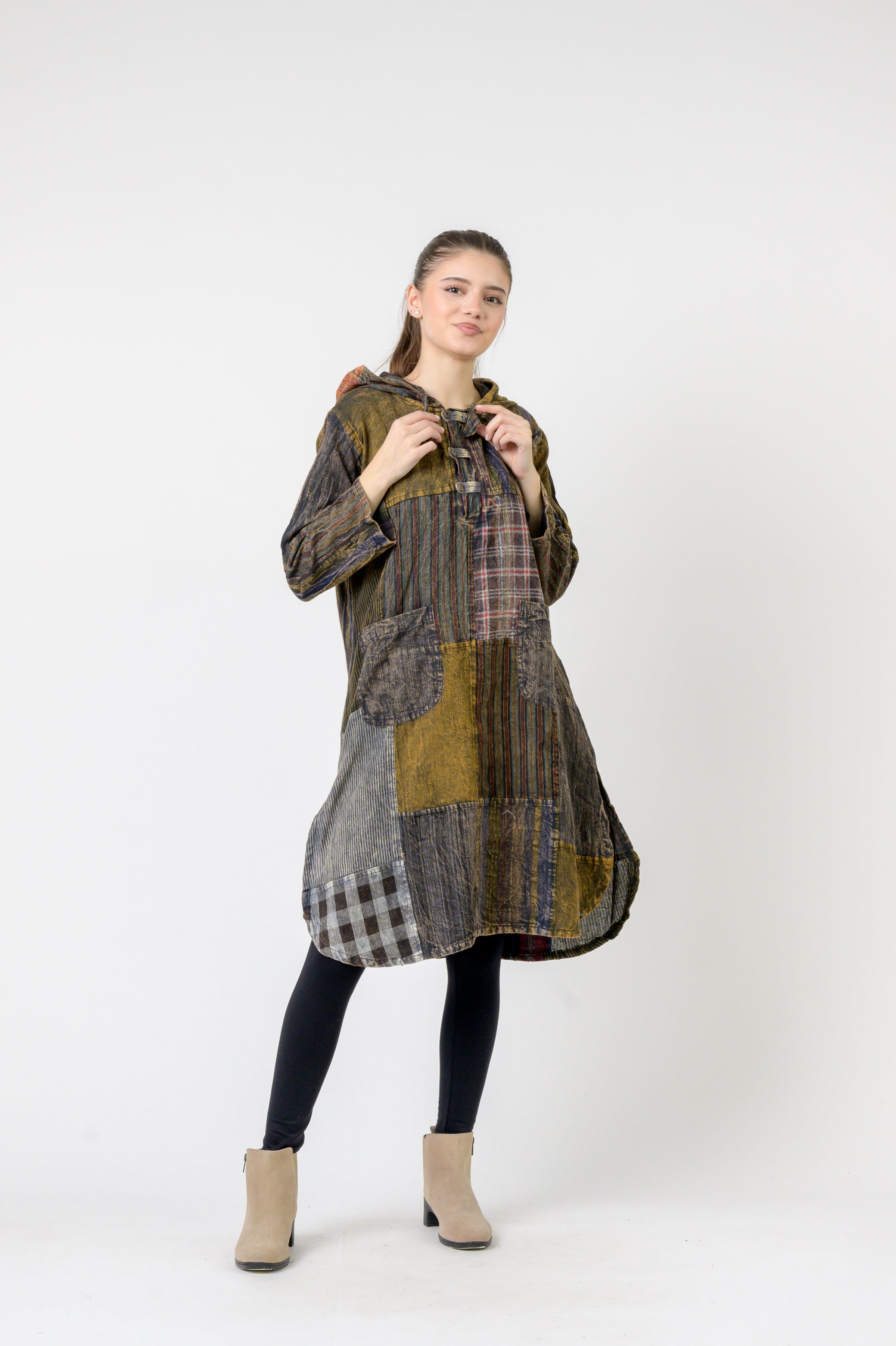 Hooded Cotton Full Sleeve Casual Wear