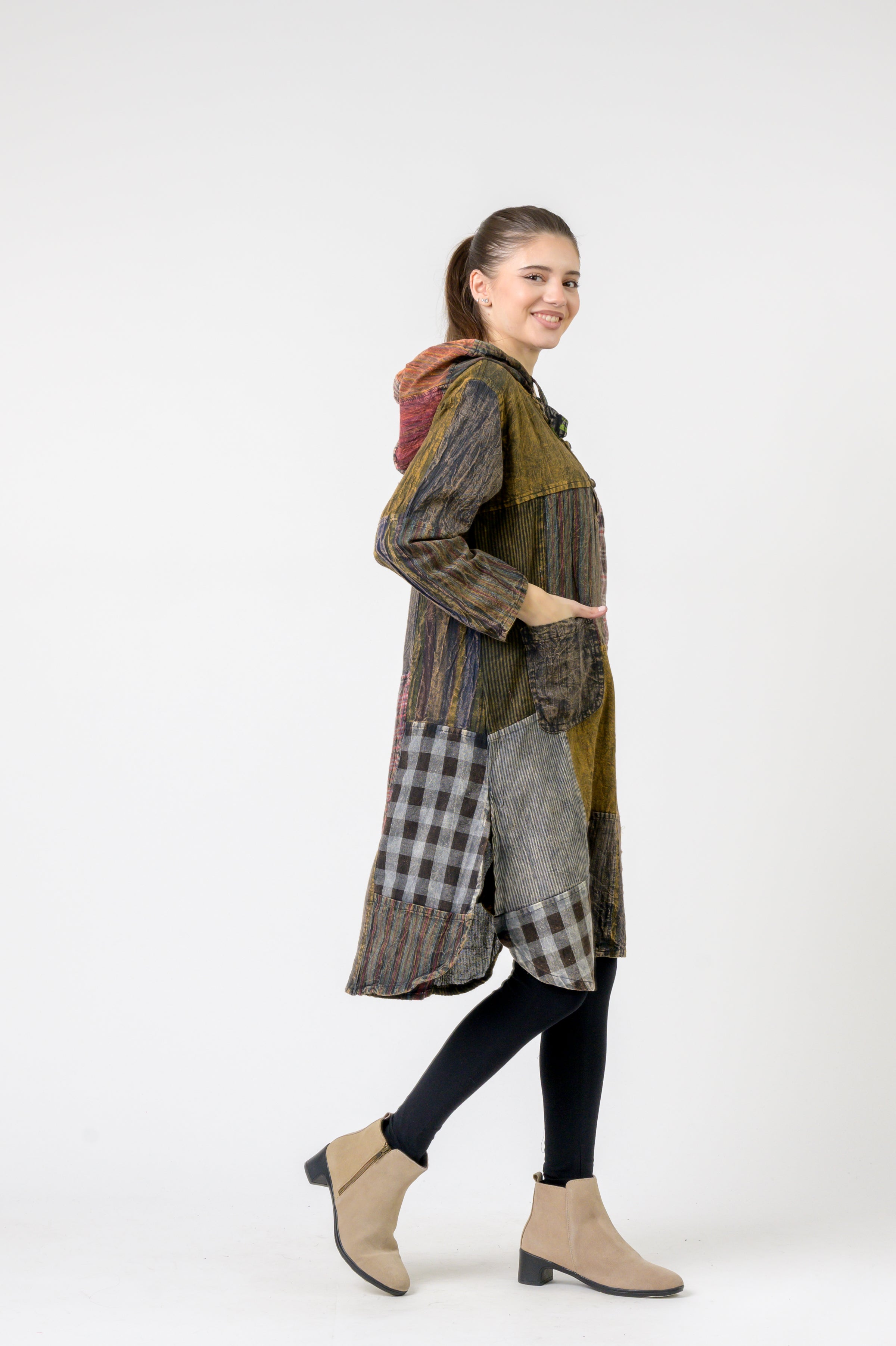 Hooded Cotton Full Sleeve Casual Wear