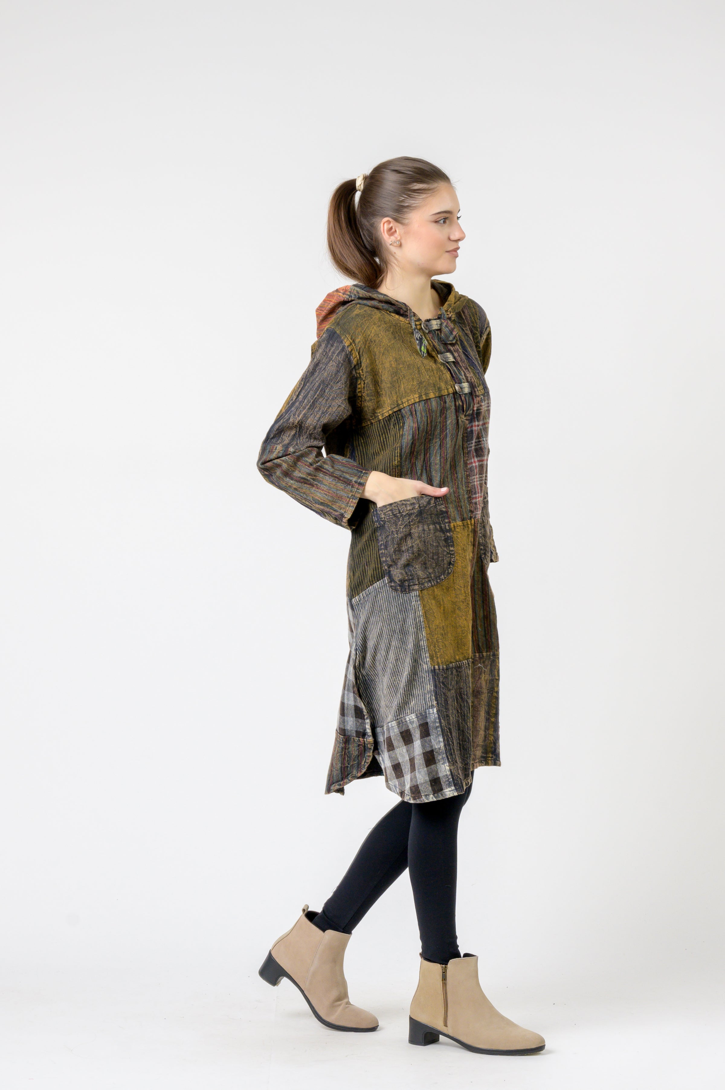 Hooded Cotton Full Sleeve Casual Wear