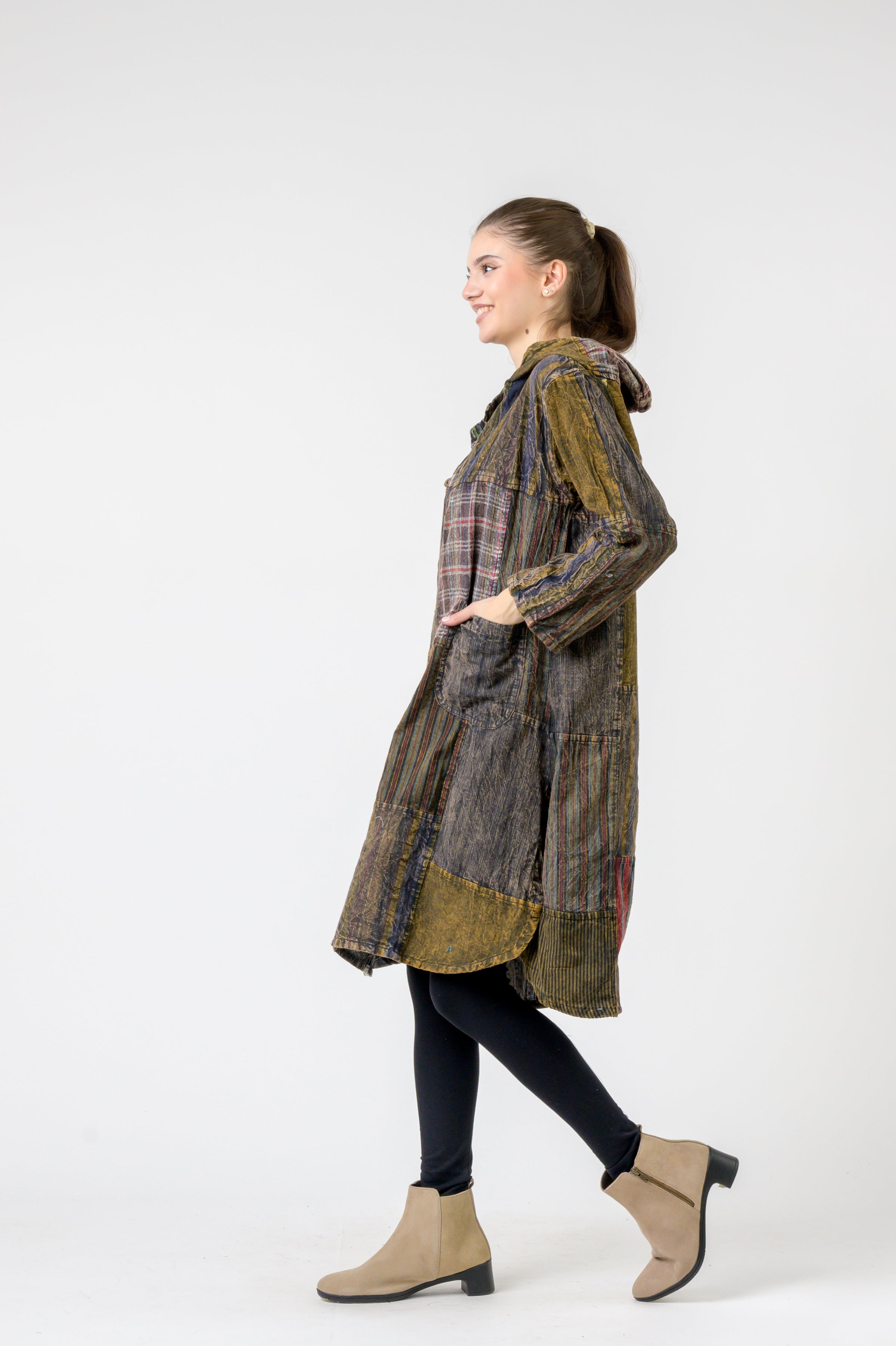 Hooded Cotton Full Sleeve Casual Wear