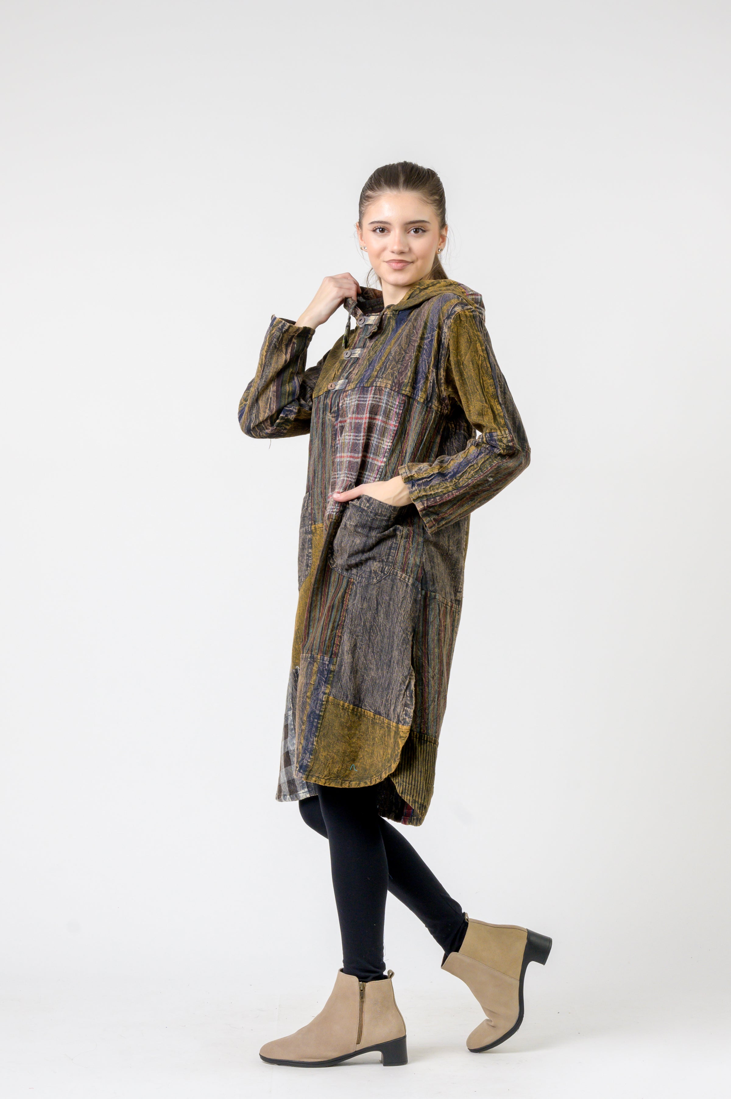 Hooded Cotton Full Sleeve Casual Wear