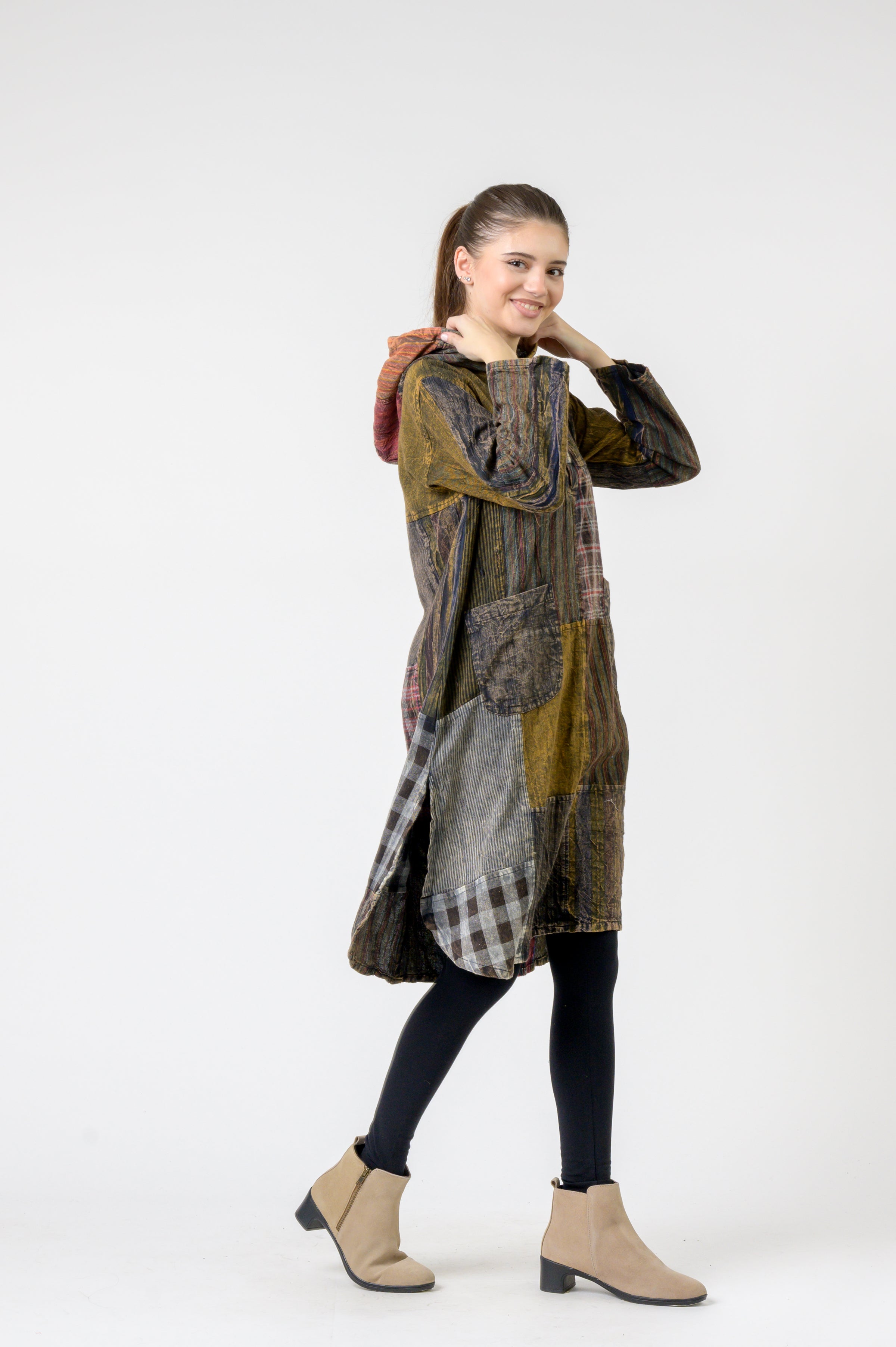 Hooded Cotton Full Sleeve Casual Wear