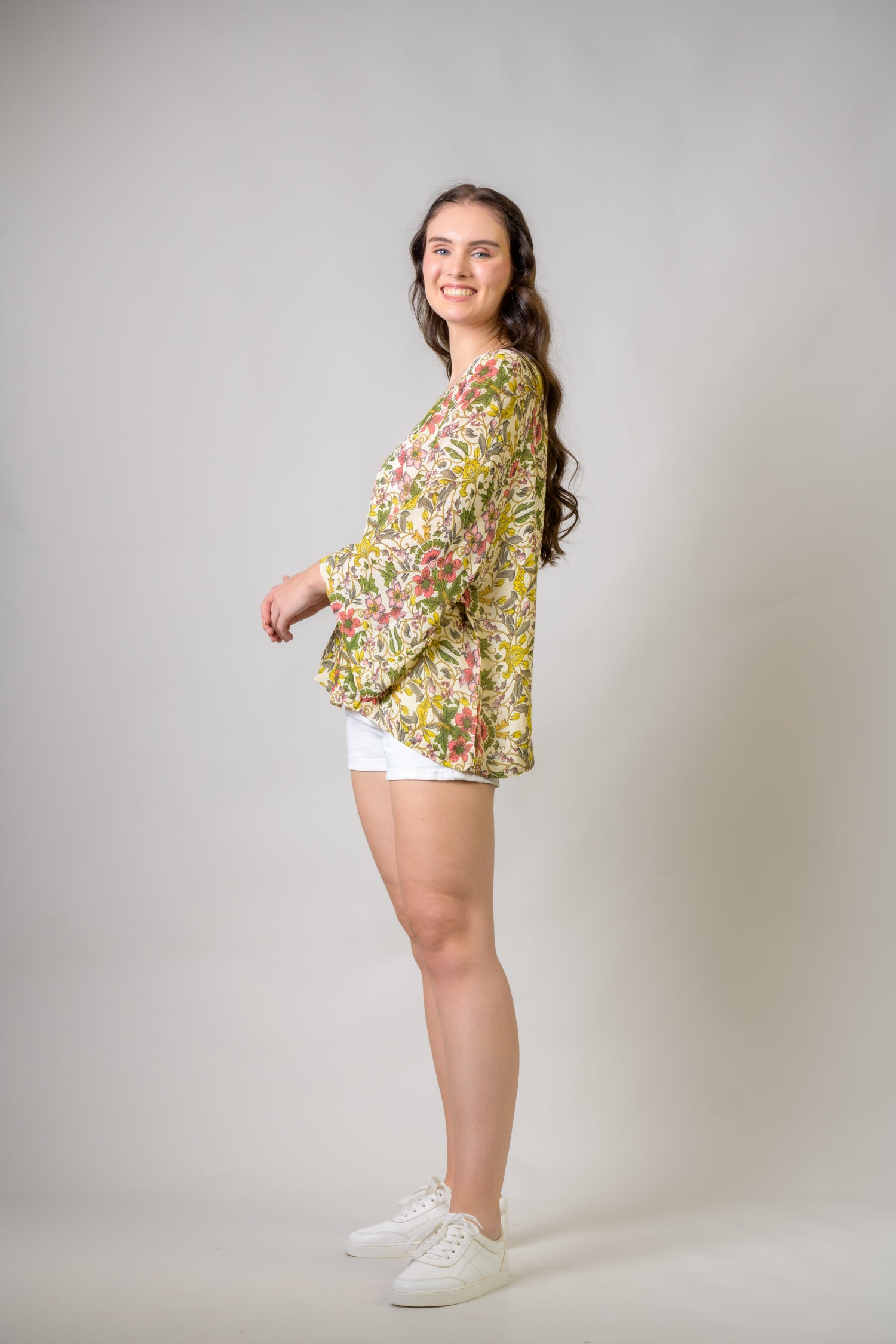 Flower Maira Top - Multicolor