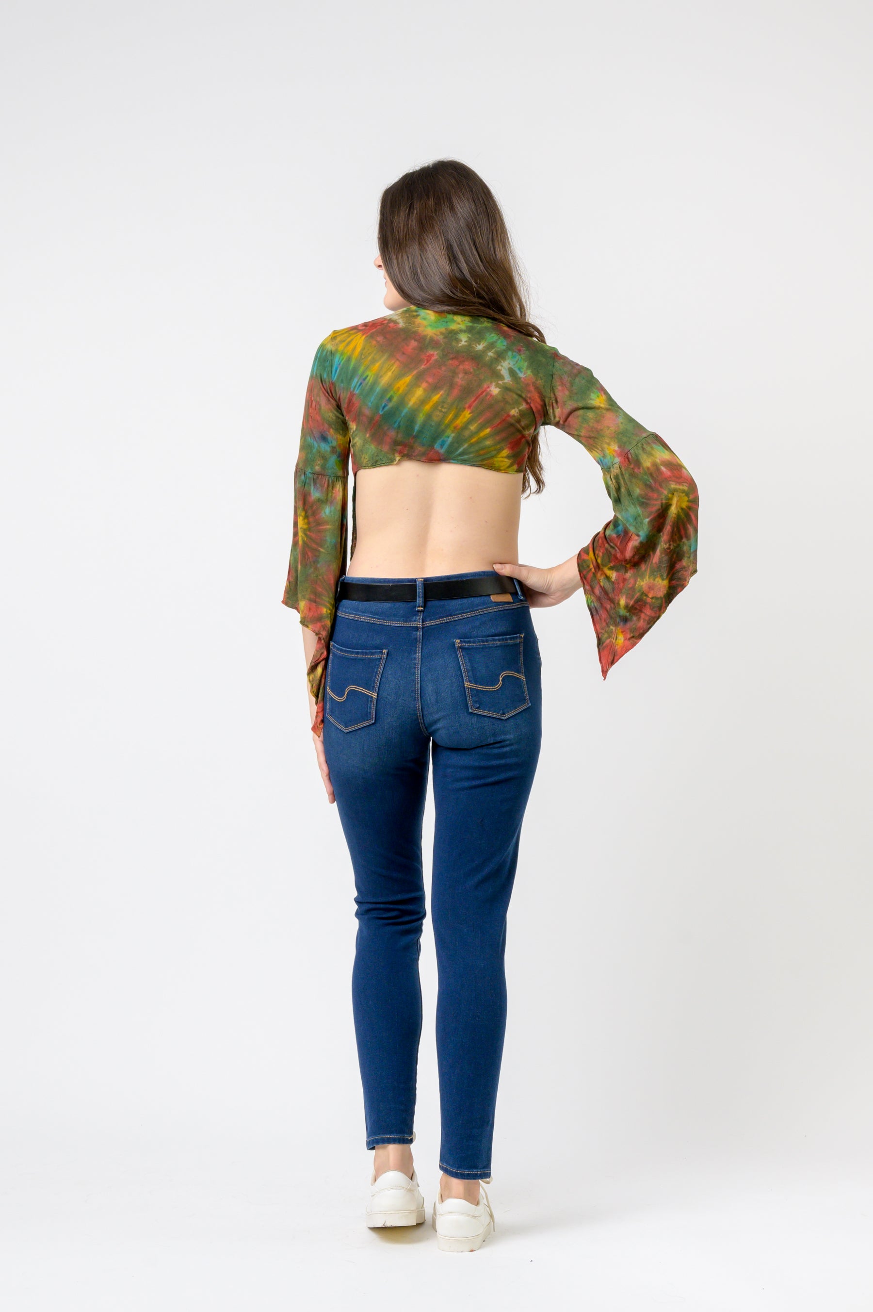 Sleeves and Tails Long Sleeve Top - Green