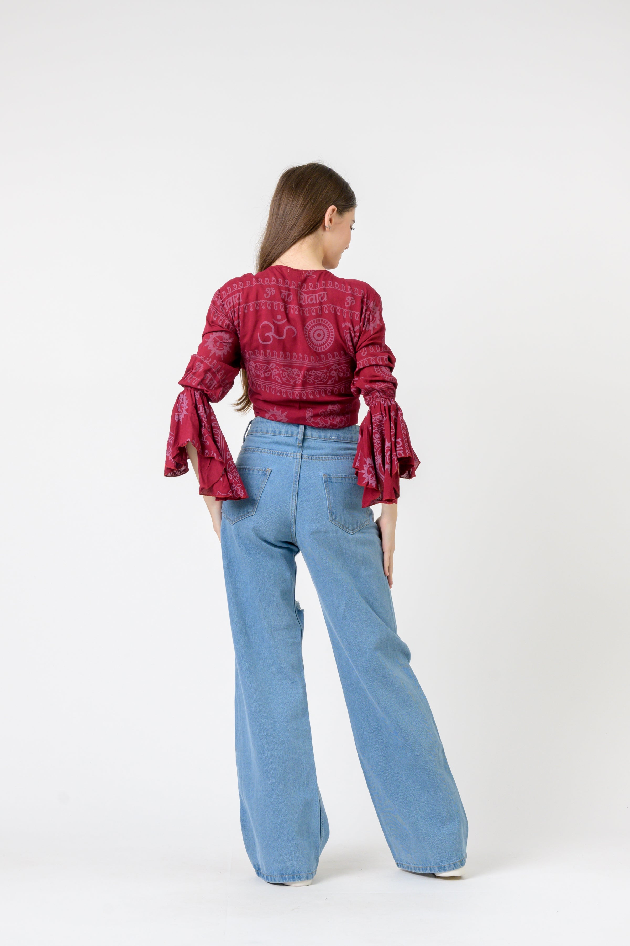 Flowing Long Sleeve Top