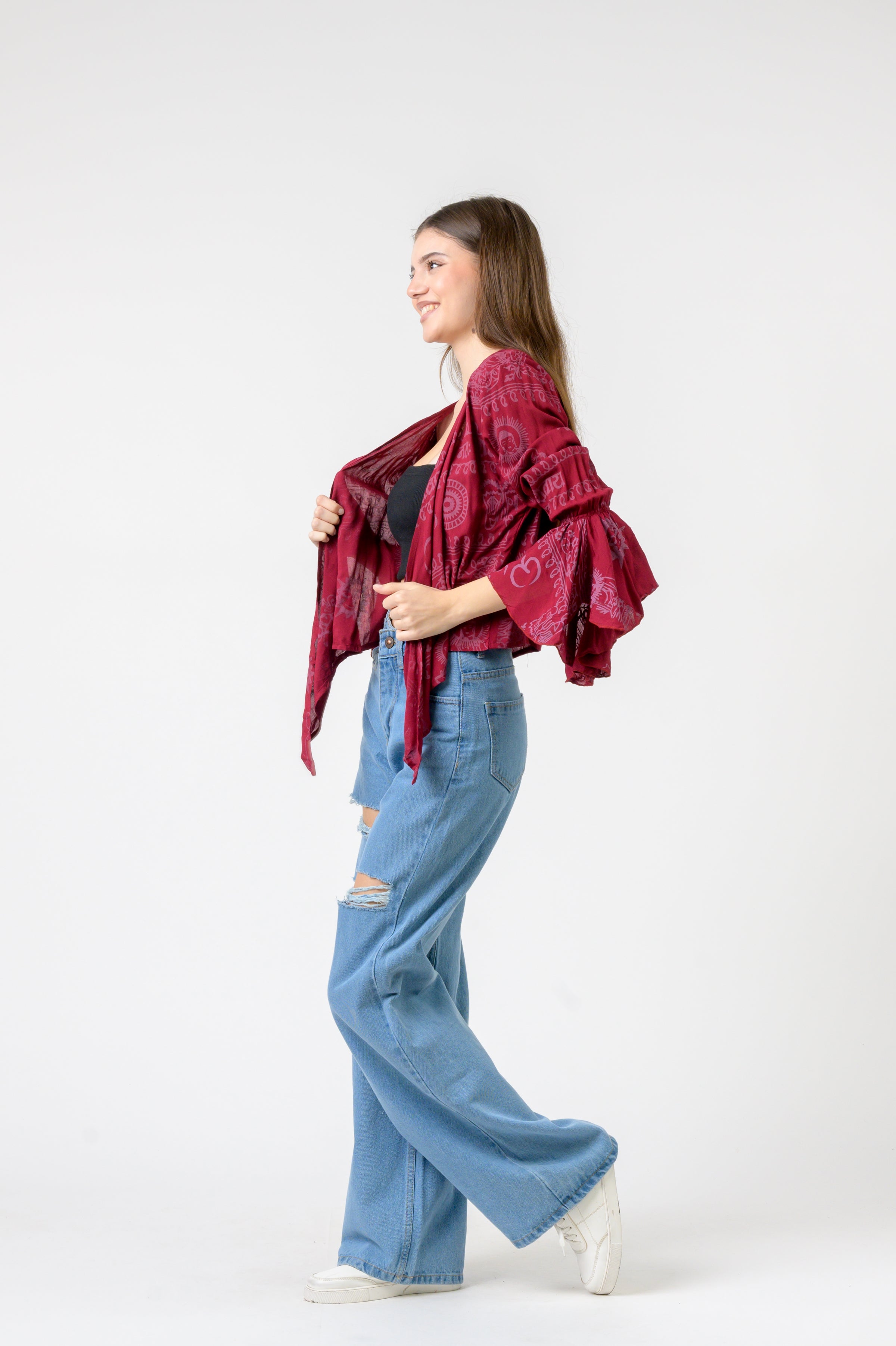 Flowing Long Sleeve Top