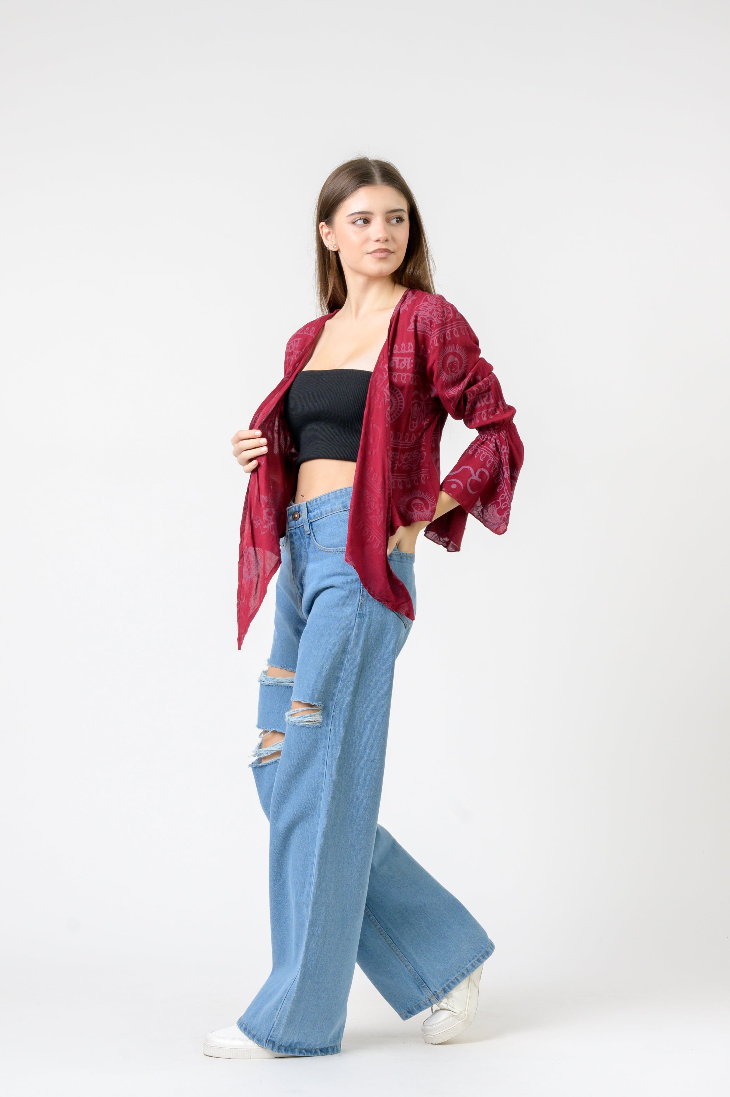 Flowing Long Sleeve Top