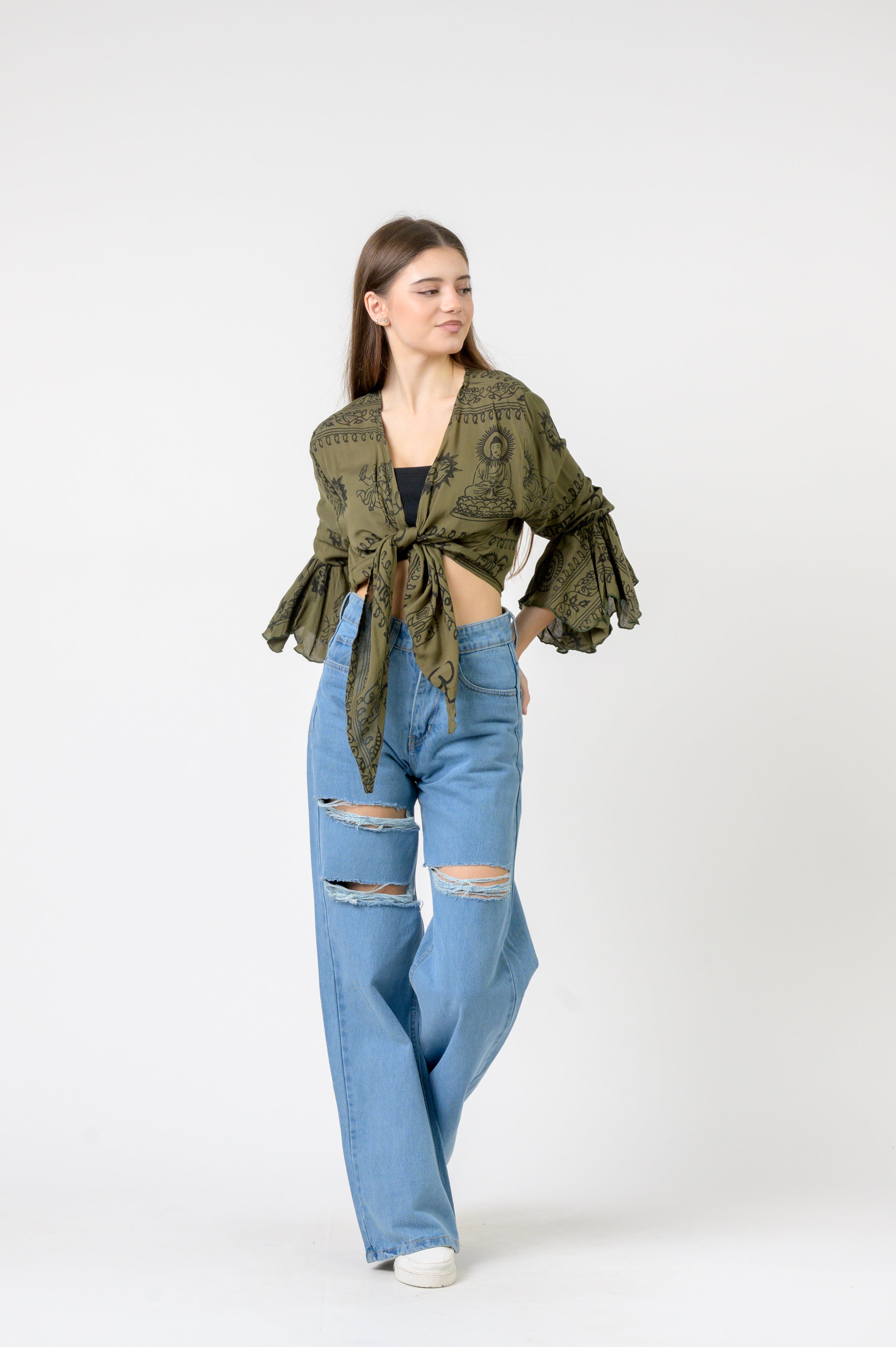 Flowing Long Sleeve Top