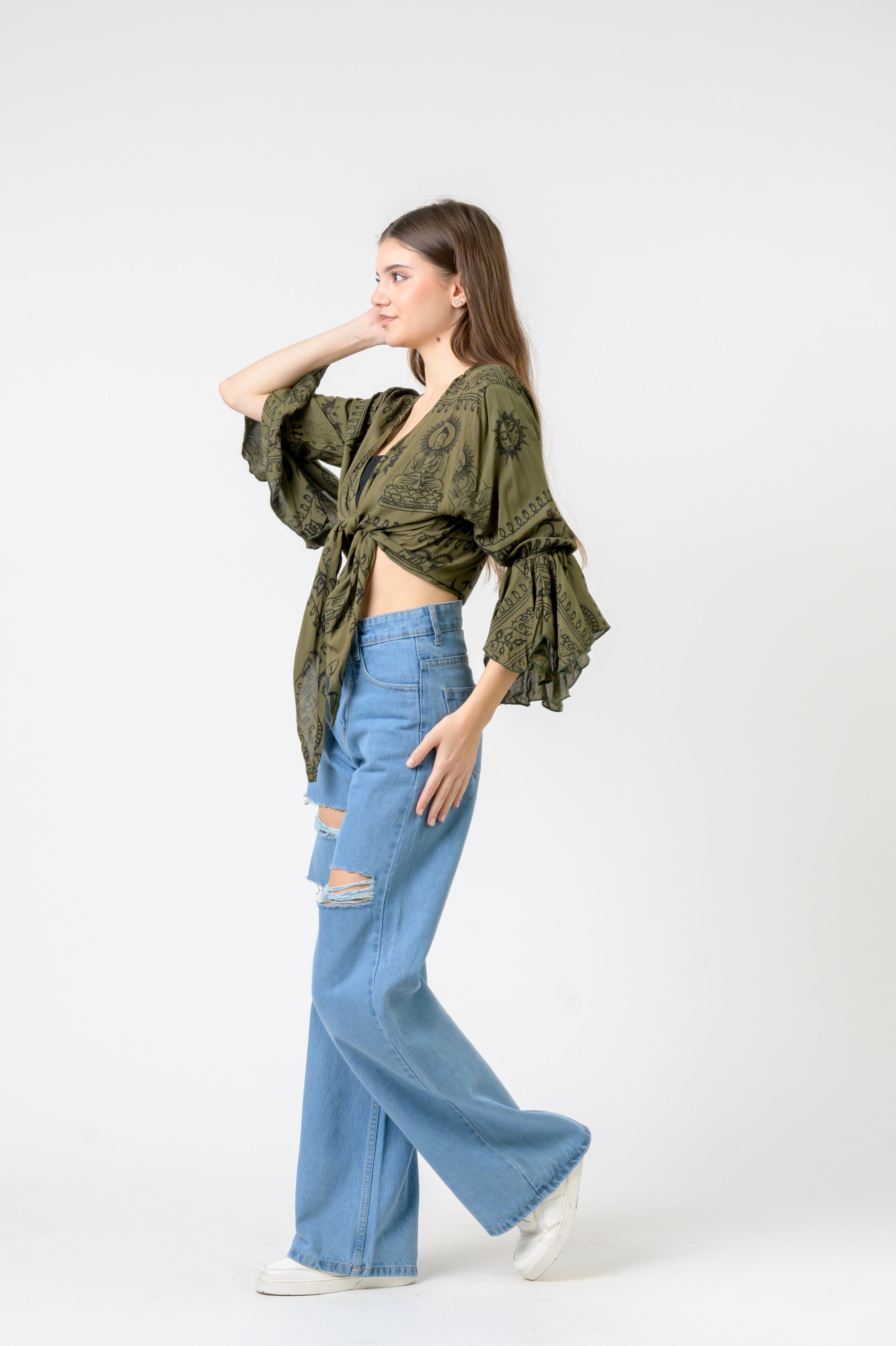 Flowing Long Sleeve Top