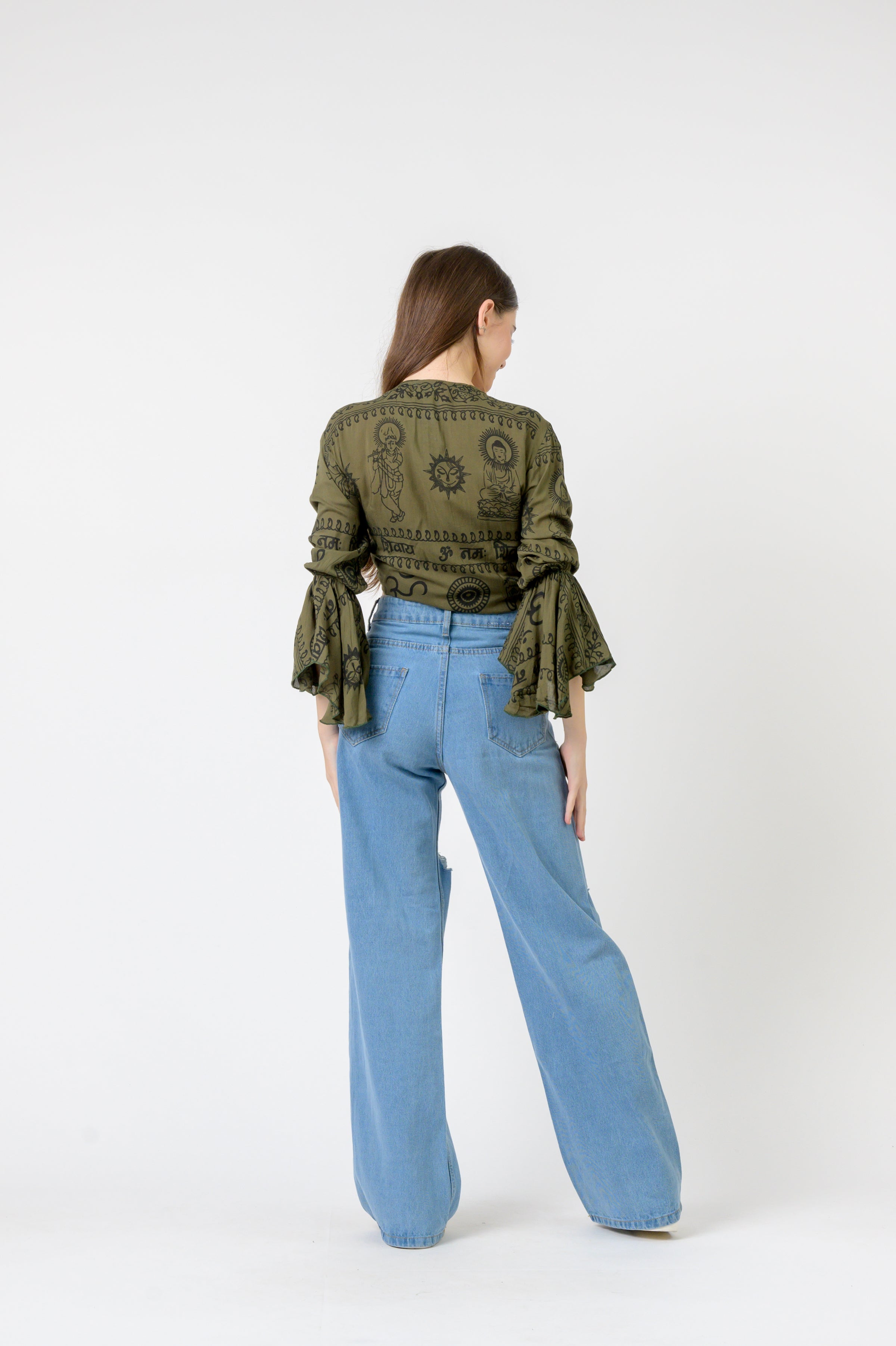 Flowing Long Sleeve Top