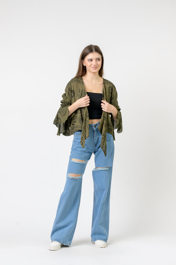 Flowing Long Sleeve Top