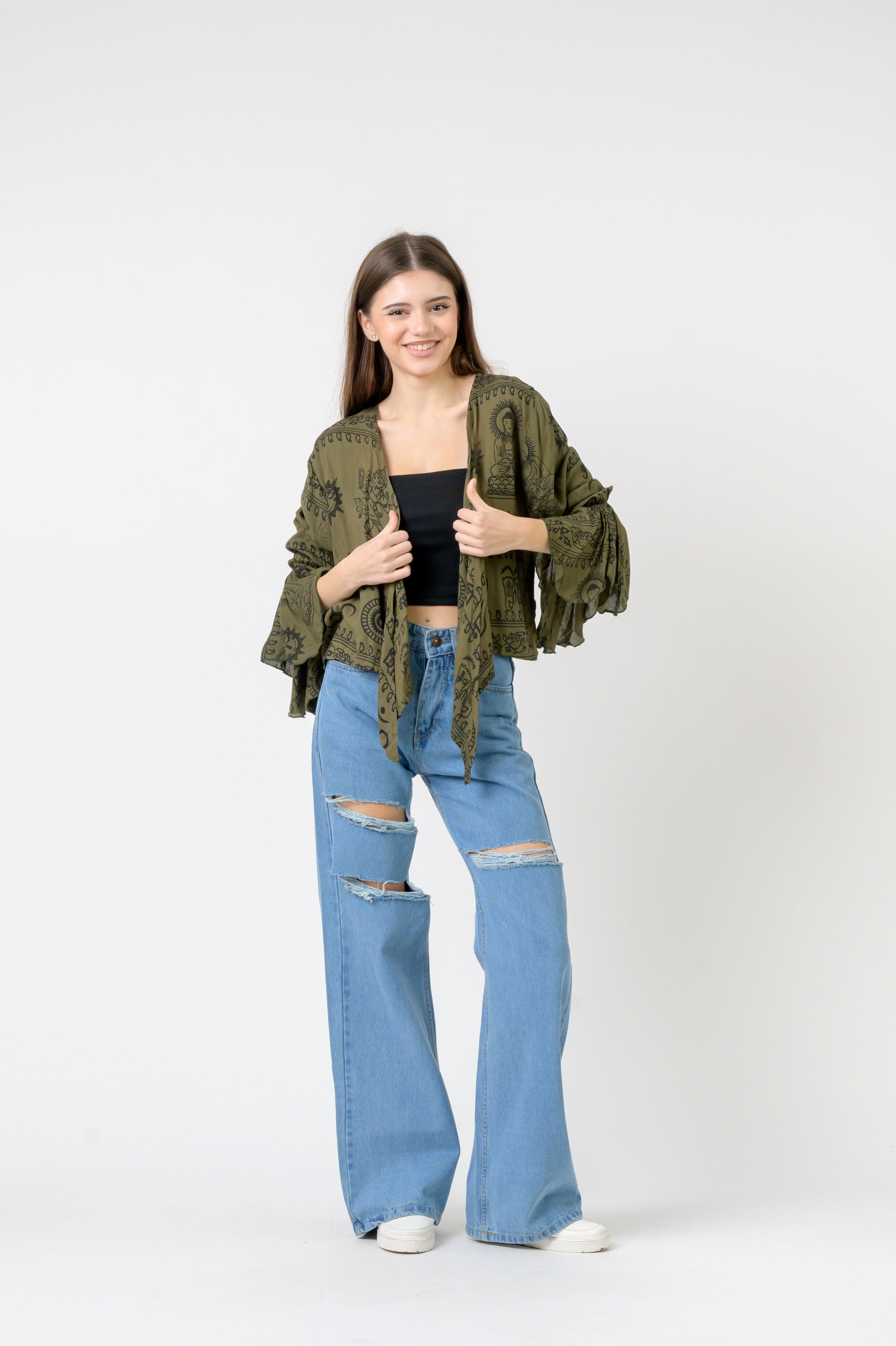 Flowing Long Sleeve Top