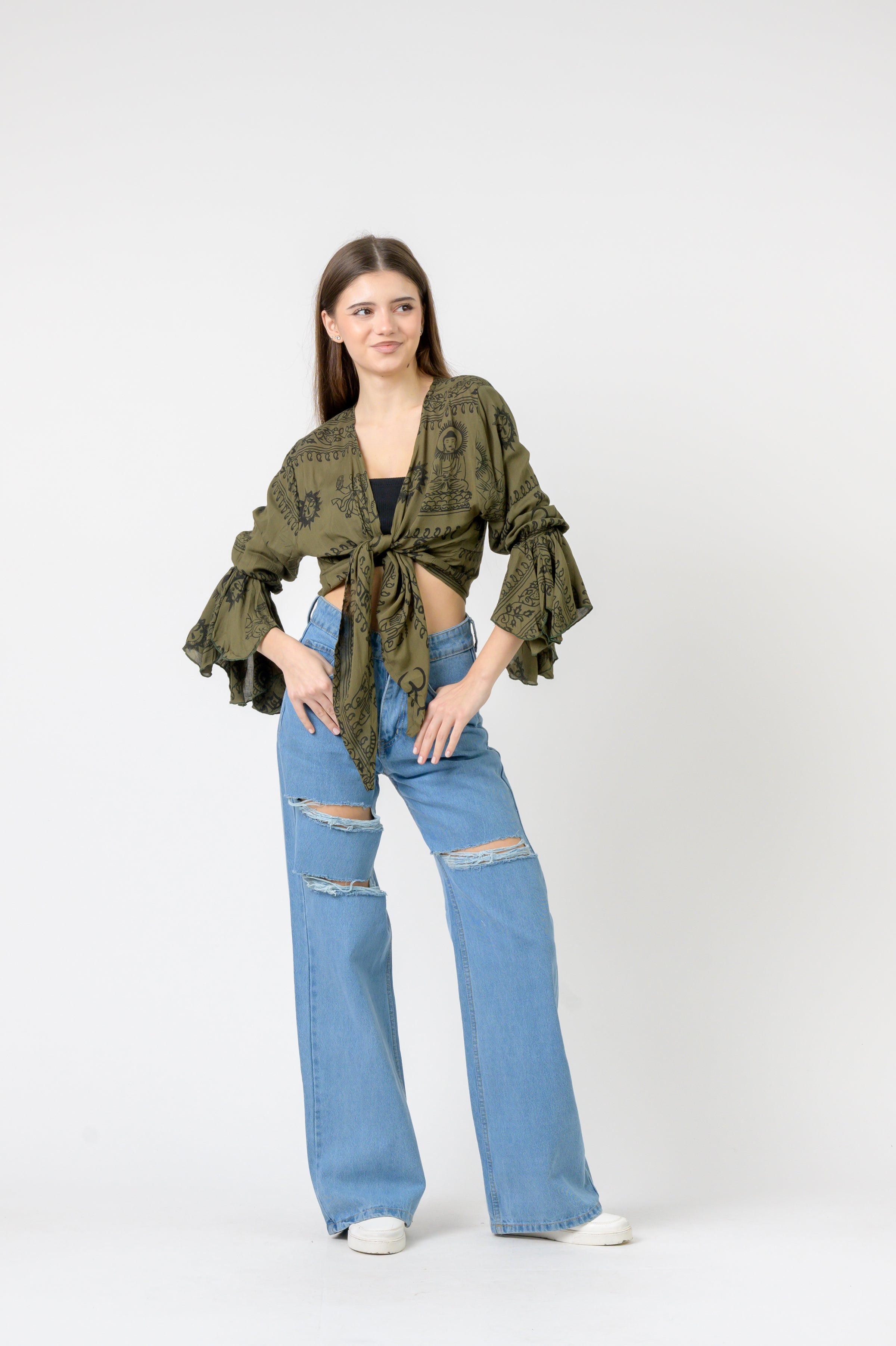 Flowing Long Sleeve Top