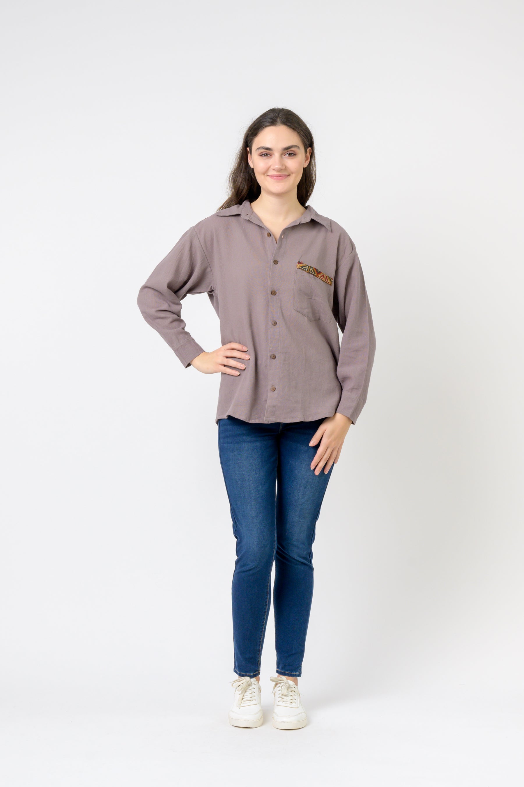 Collar and Pocket Shirt