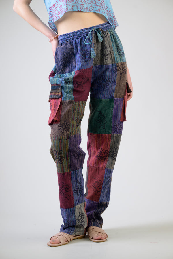 Mixed Tie-Waist Bottoms