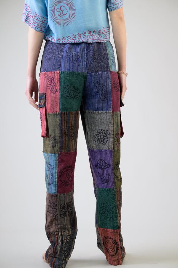 Mixed Tie-Waist Bottoms