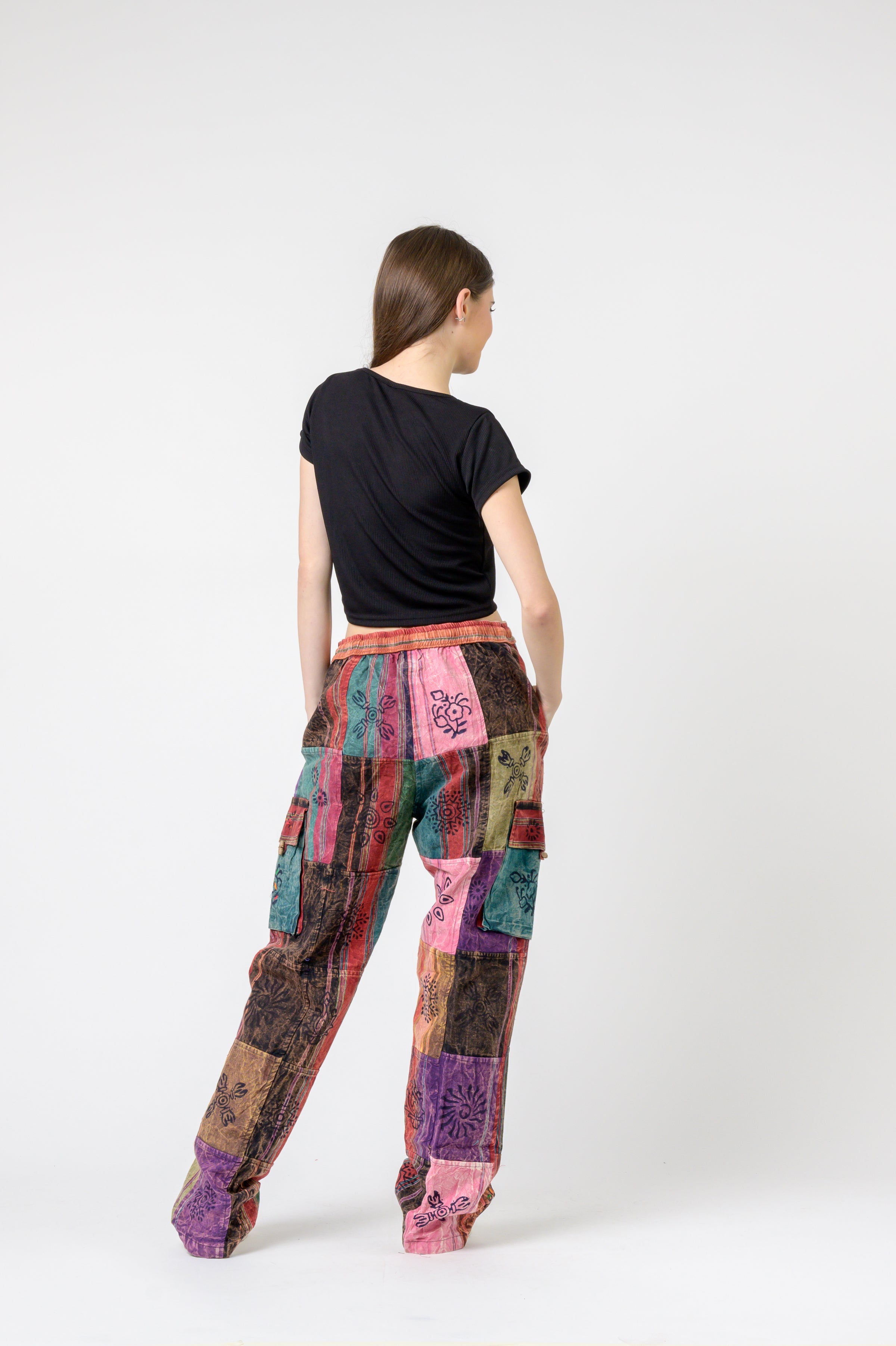 Quilt Cargo Pants