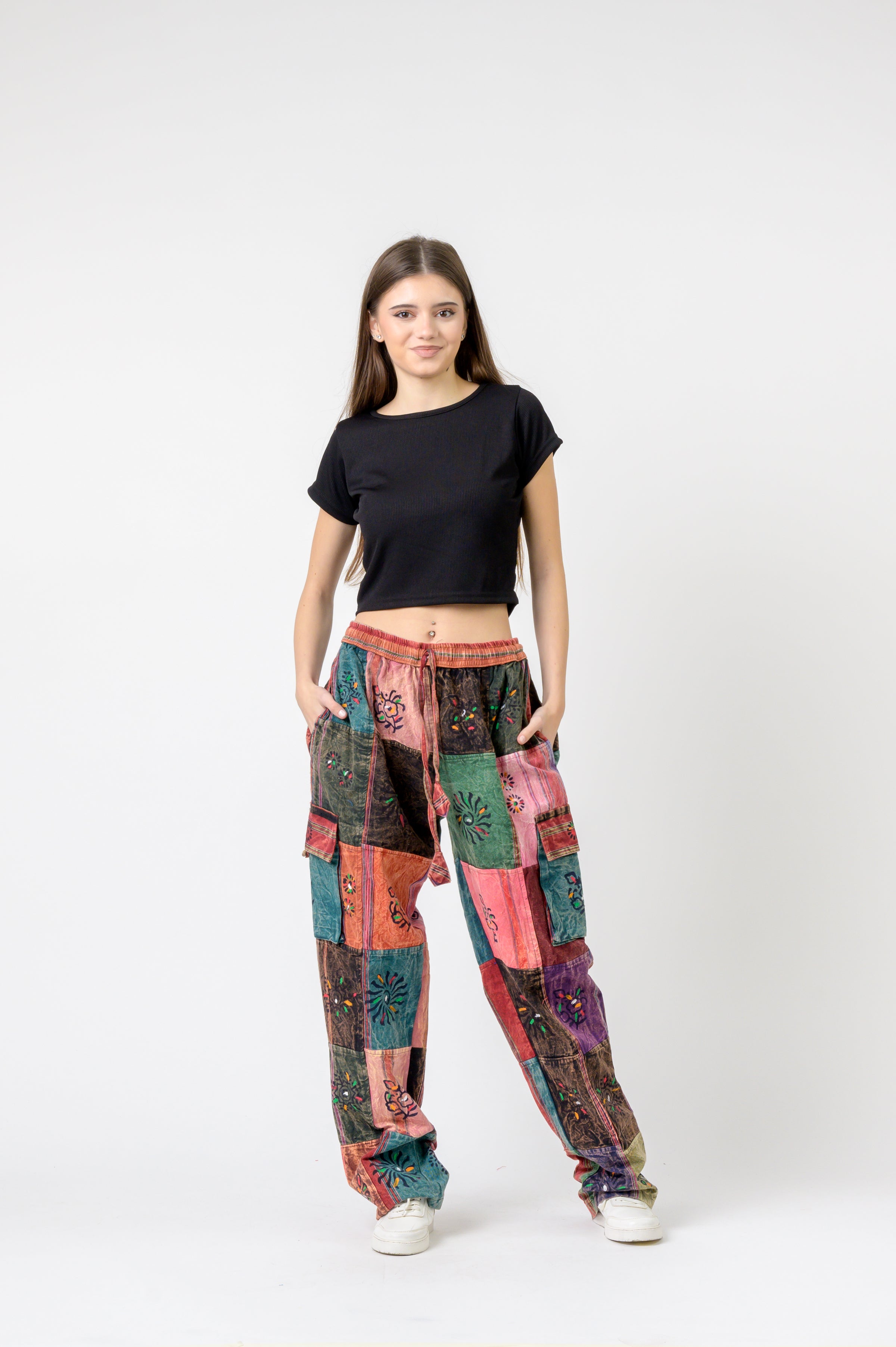 Quilt Cargo Pants