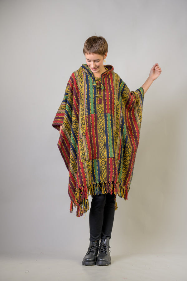 Hoodie Poncho - Assorted