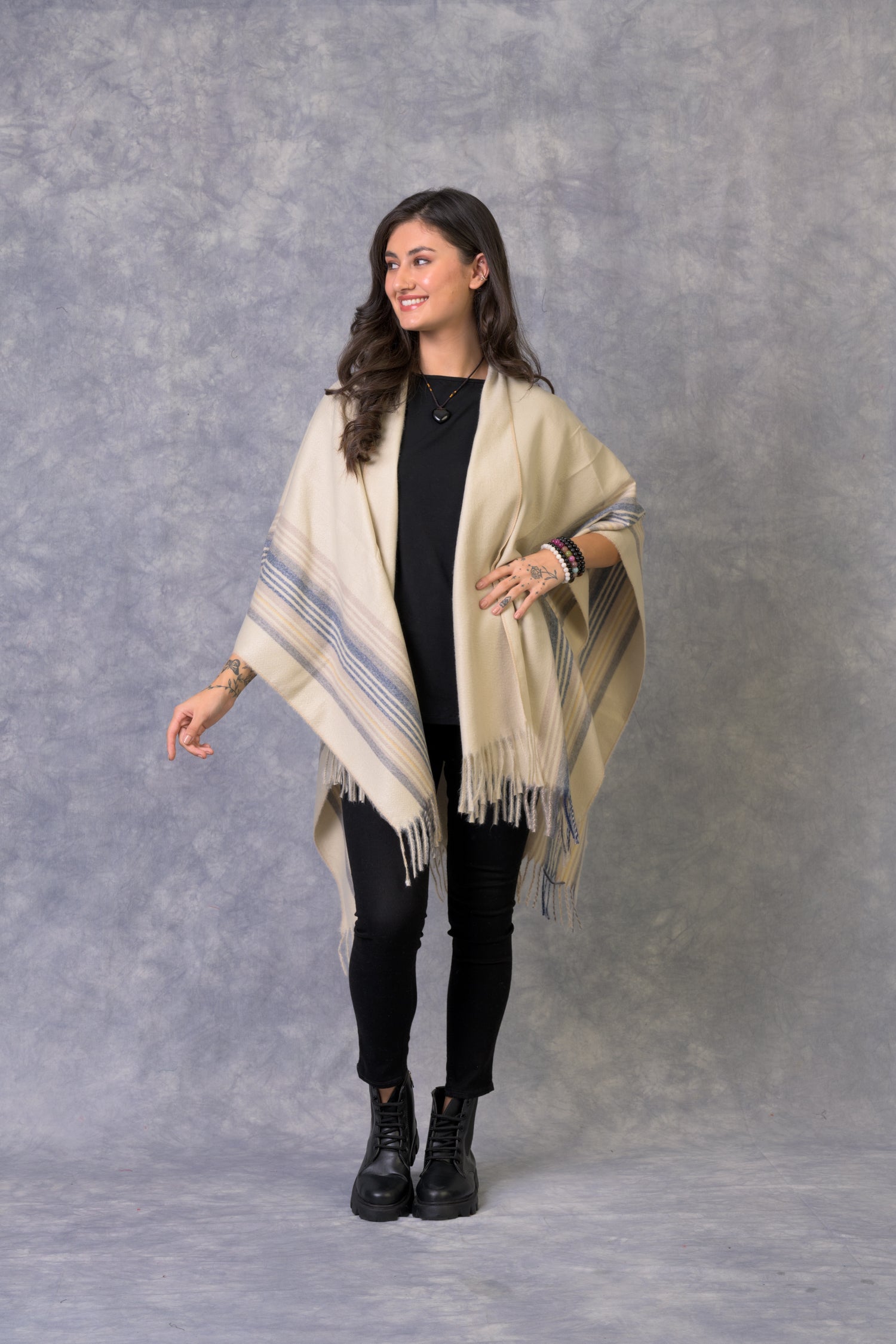 Rhea Opulent Poncho