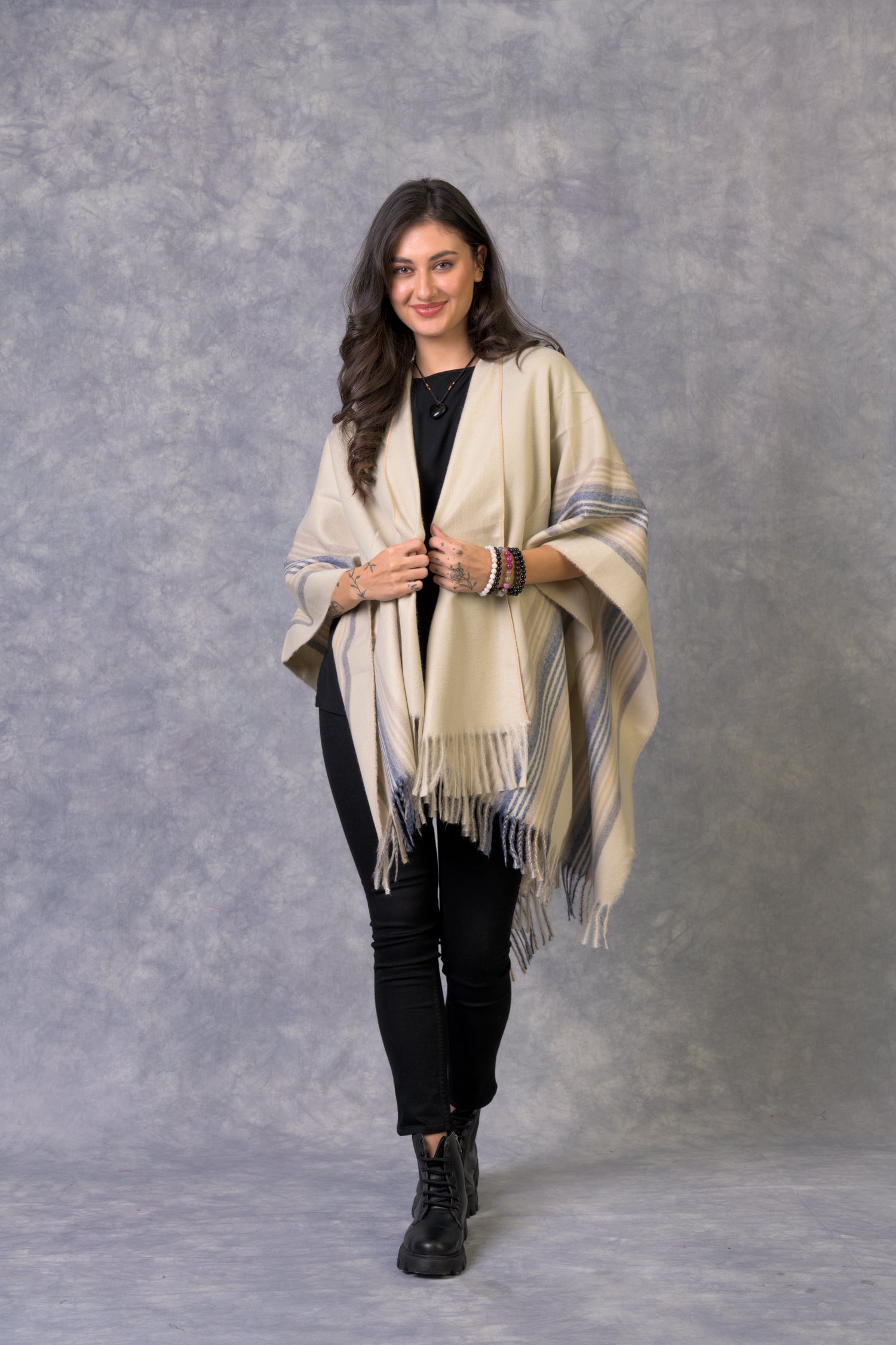 Rhea Opulent Poncho
