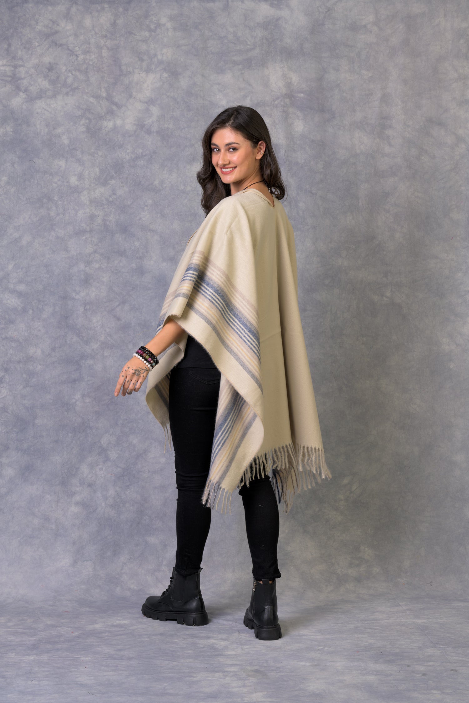 Rhea Opulent Poncho