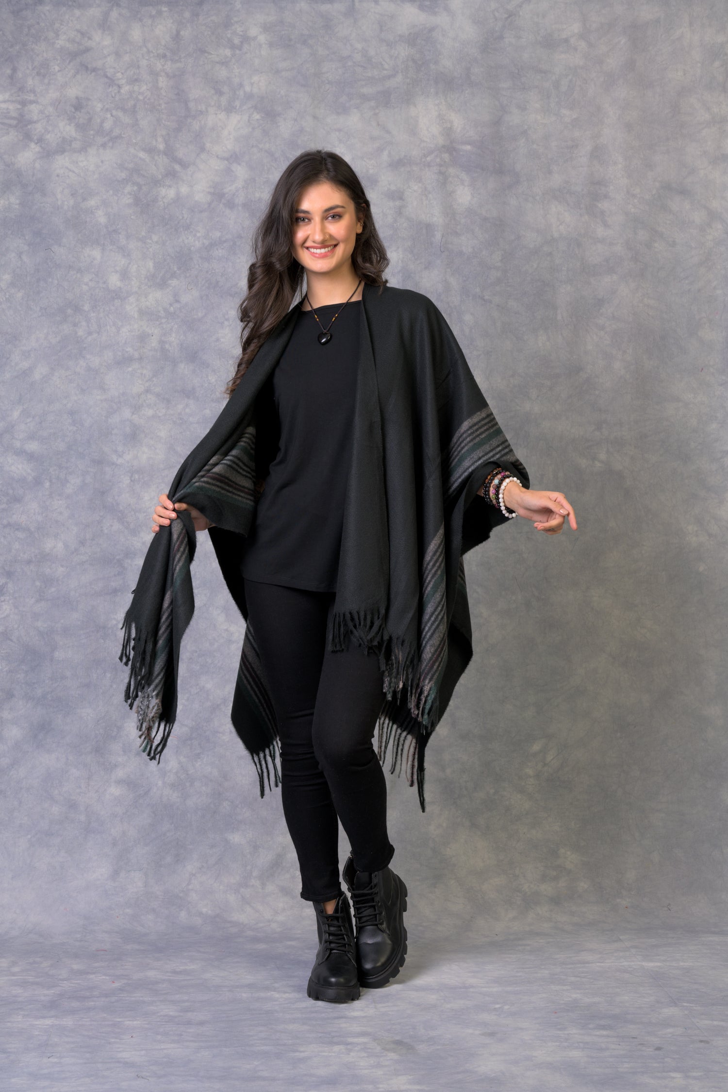 Rhea Opulent Poncho