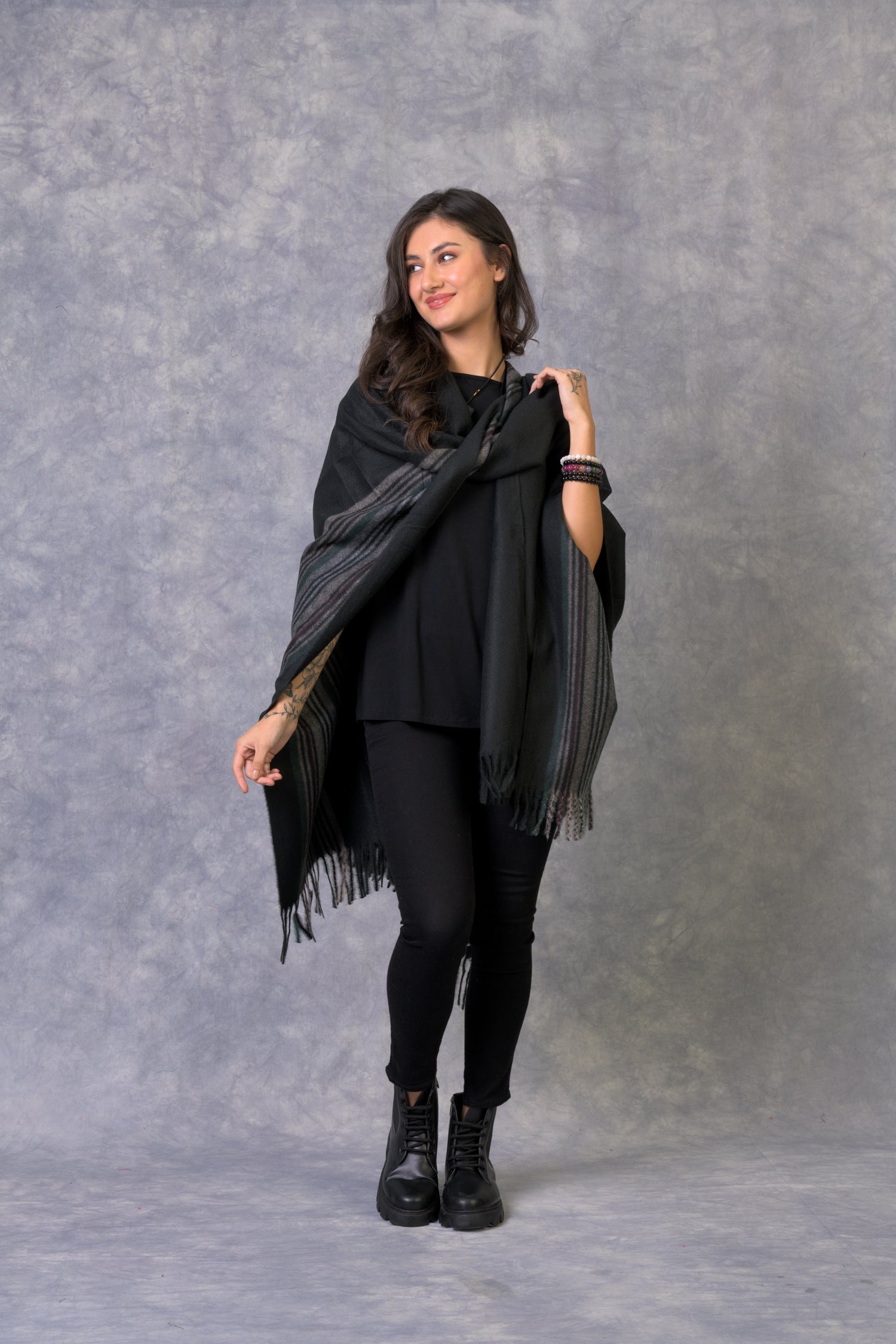 Rhea Opulent Poncho