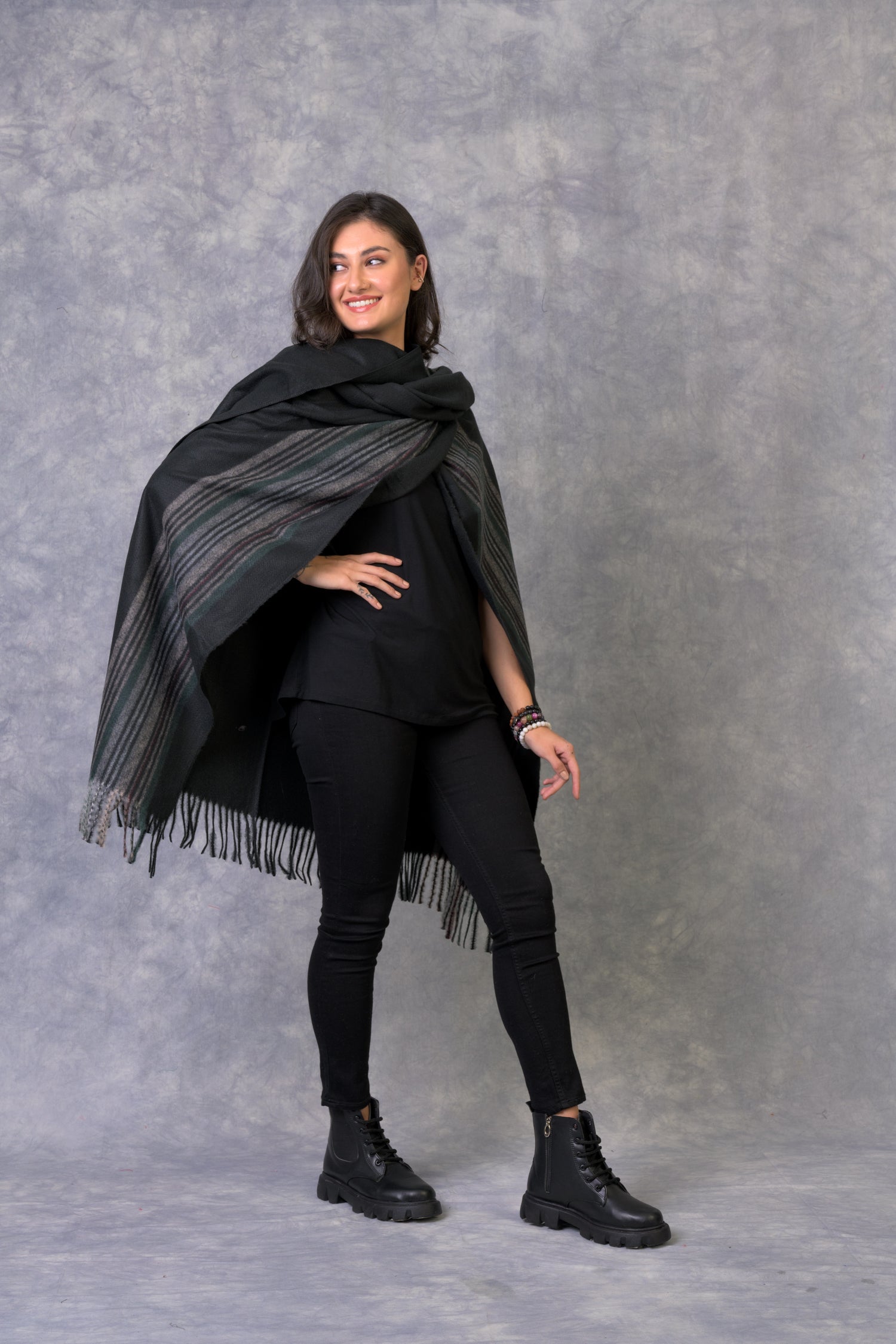 Rhea Opulent Poncho